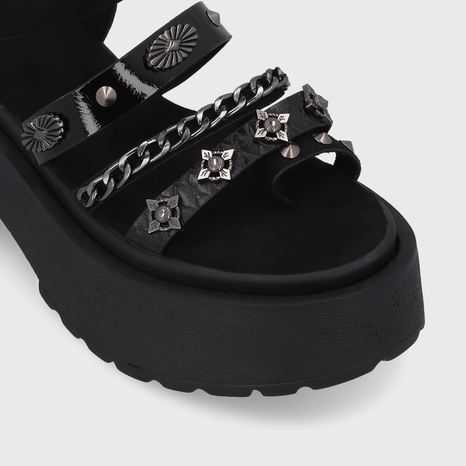 SANDALIAS MUJER GOTTA NEGRO 45982 - 6
