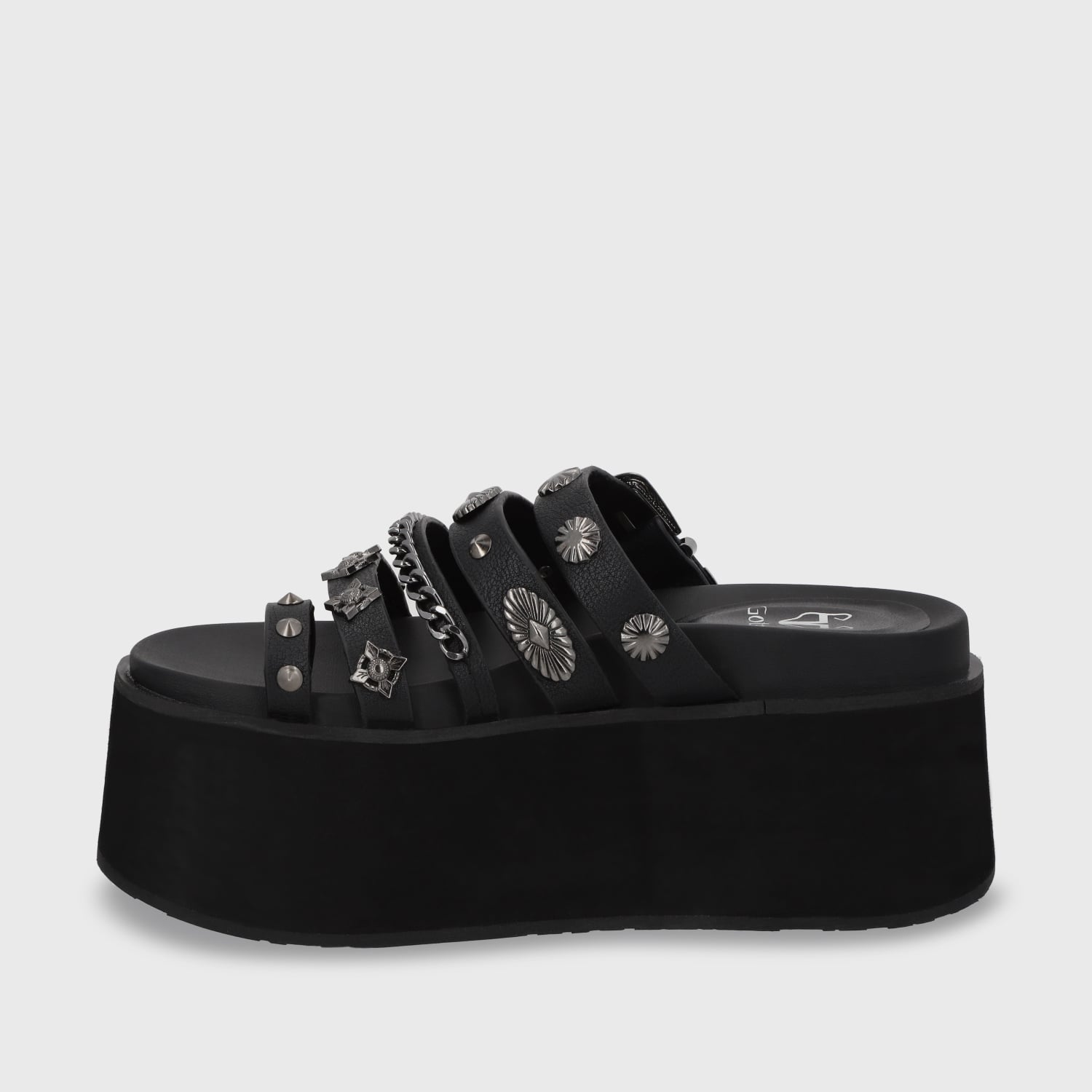 SANDALIAS MUJER GOTTA NEGRO PLATAFORMA 35181 - 4
