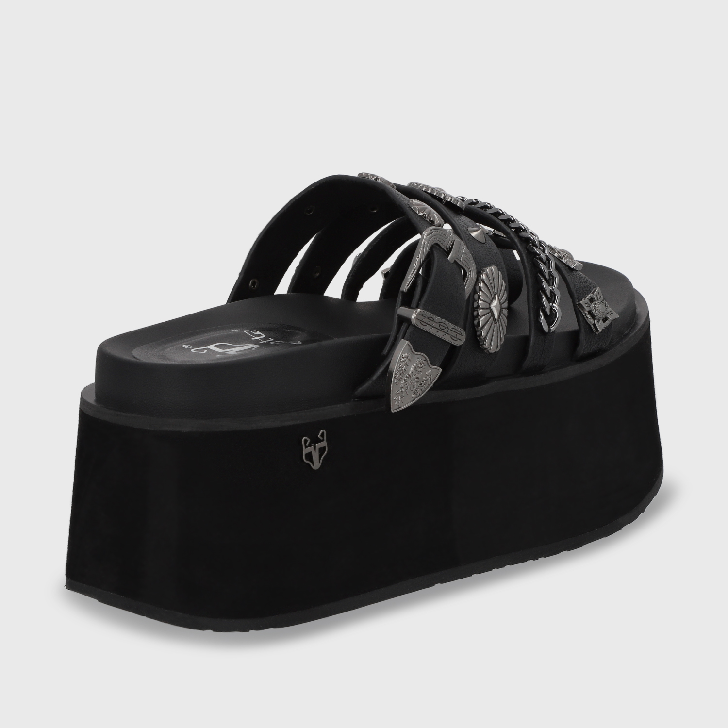 SANDALIAS MUJER GOTTA NEGRO PLATAFORMA 35181 - 5