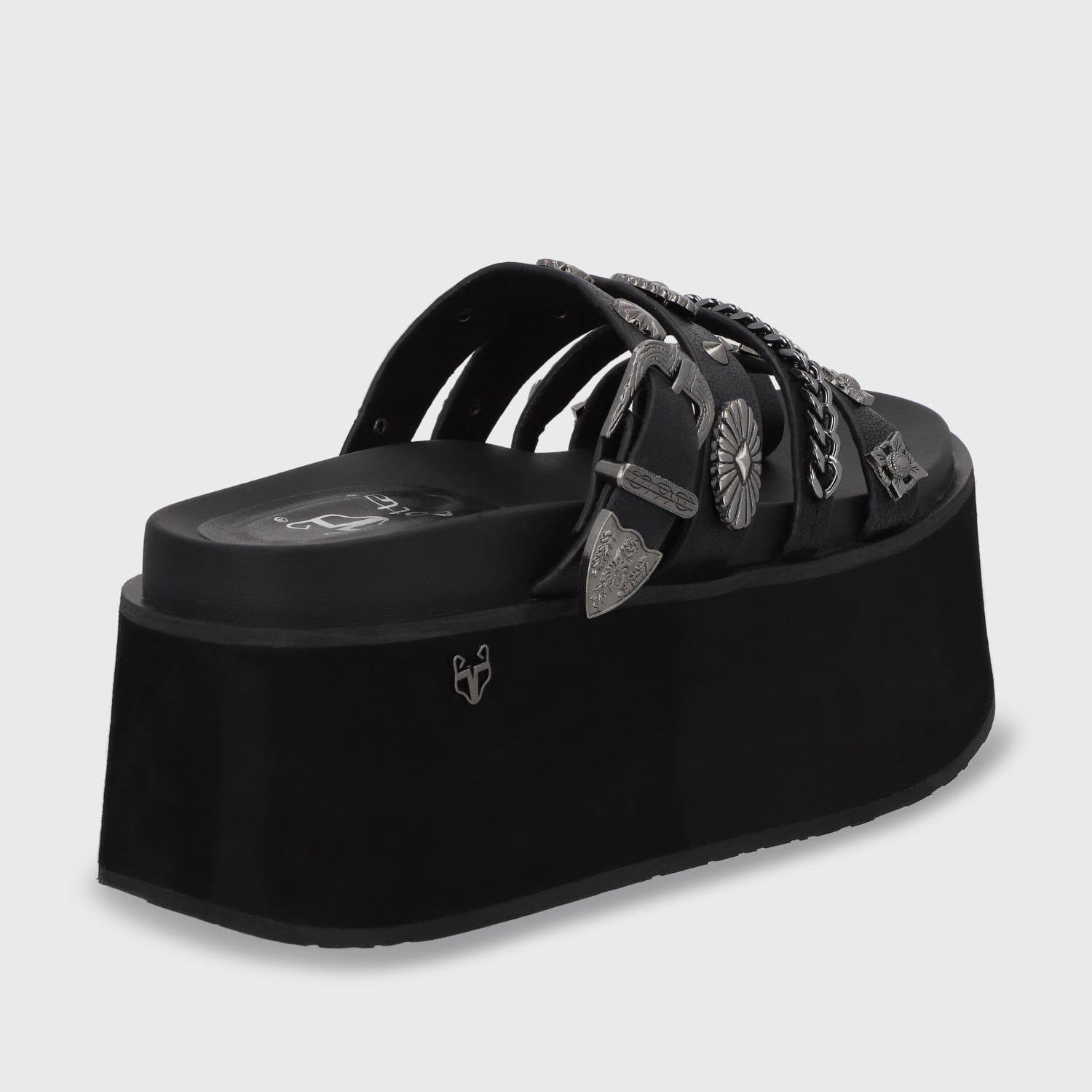 SANDALIAS MUJER GOTTA NEGRO PLATAFORMA 35181 - 5
