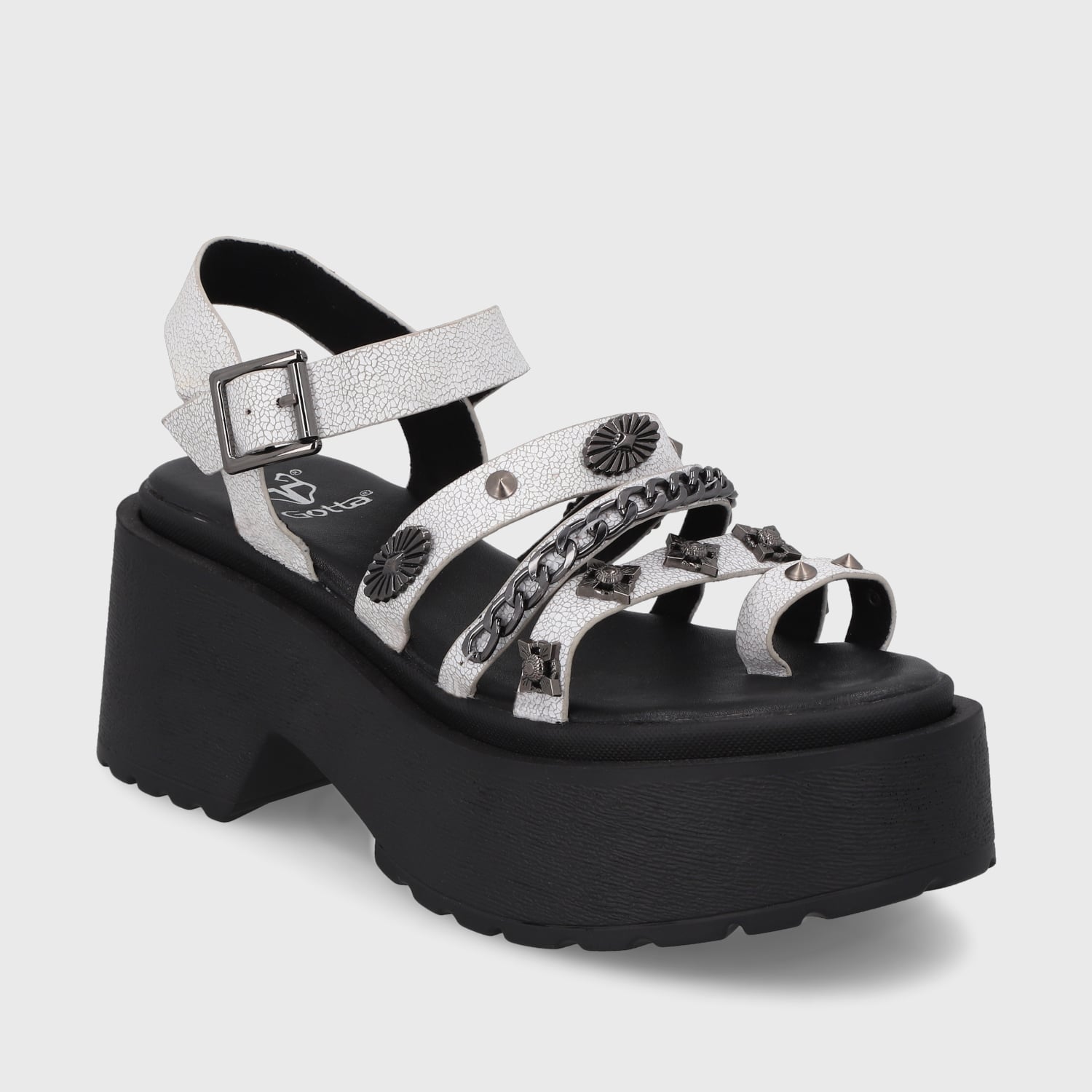 SANDALIAS MUJER GOTTA BLANCO 45982 - 2