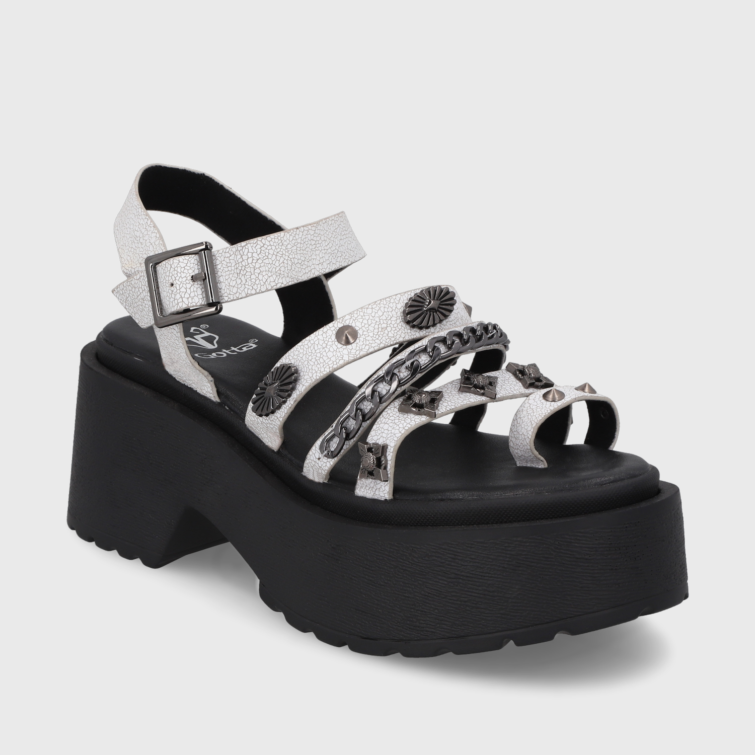 SANDALIAS MUJER GOTTA BLANCO 45982 - 2
