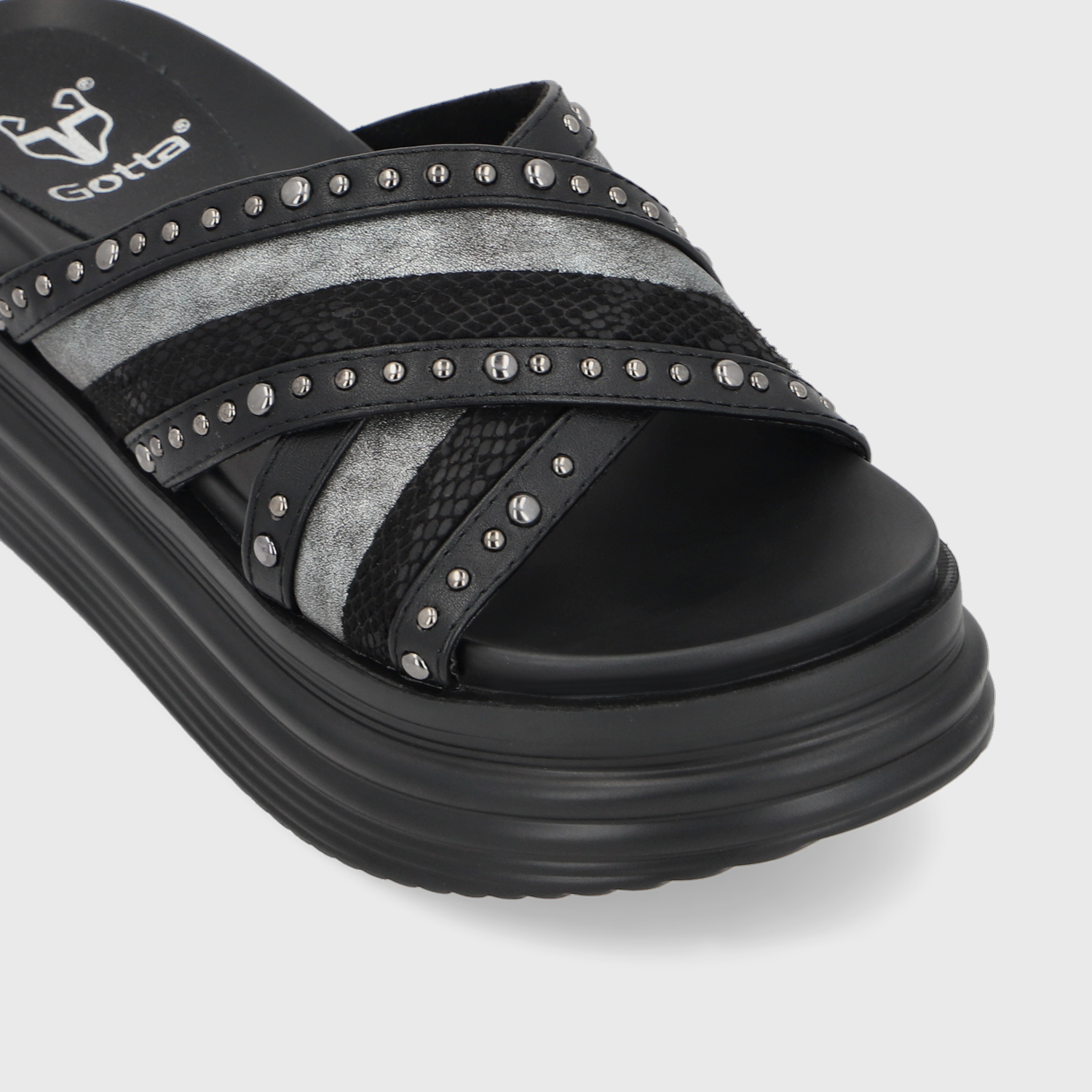 SANDALIAS MUJER GOTTA NEGRO A 1571A - 6