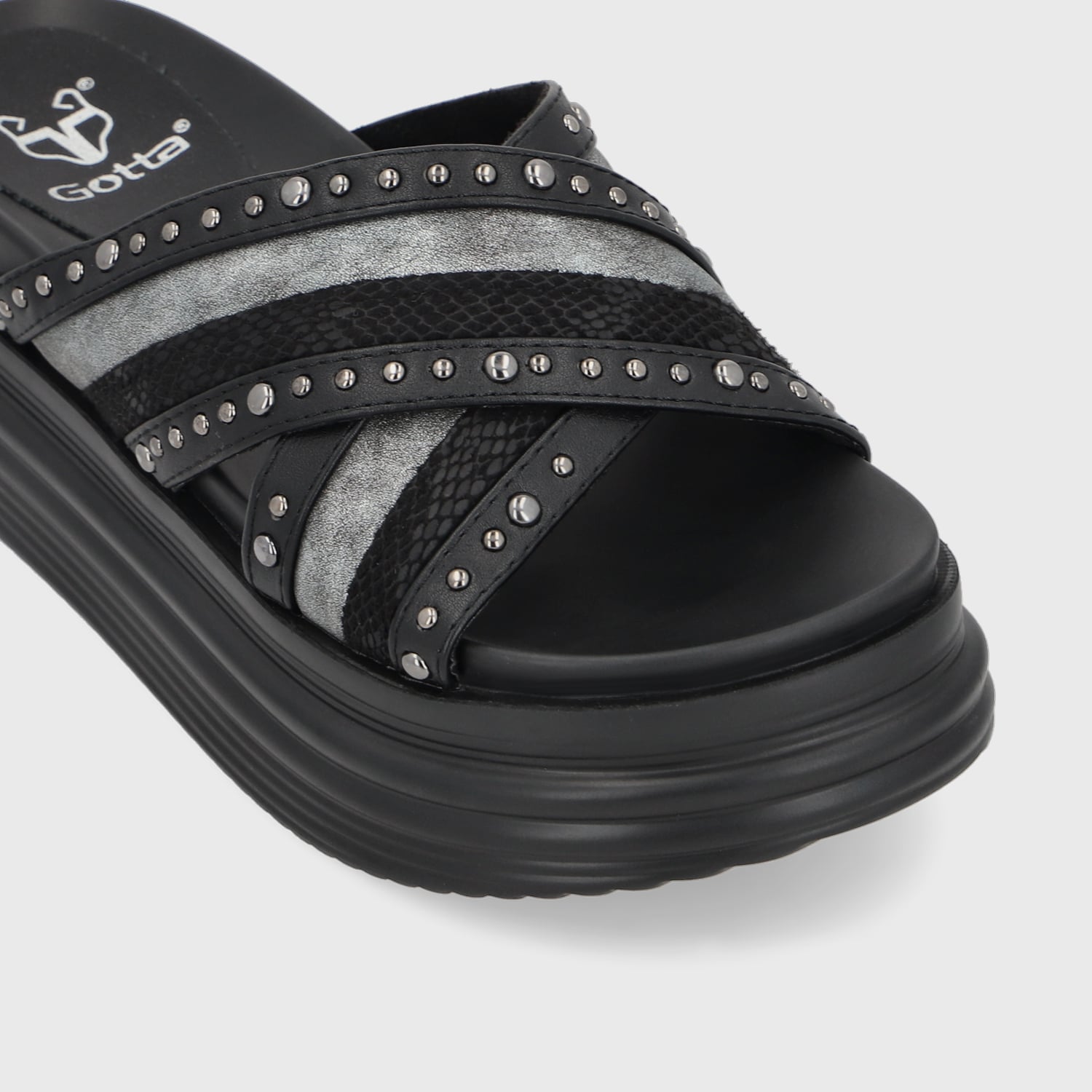SANDALIAS MUJER GOTTA NEGRO A 1571A - 6