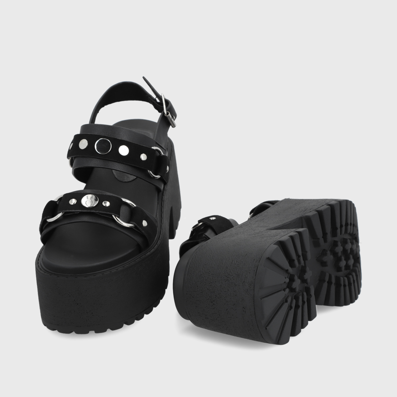 SANDALIAS MUJER GOTTA NEGRO 1567B - 4