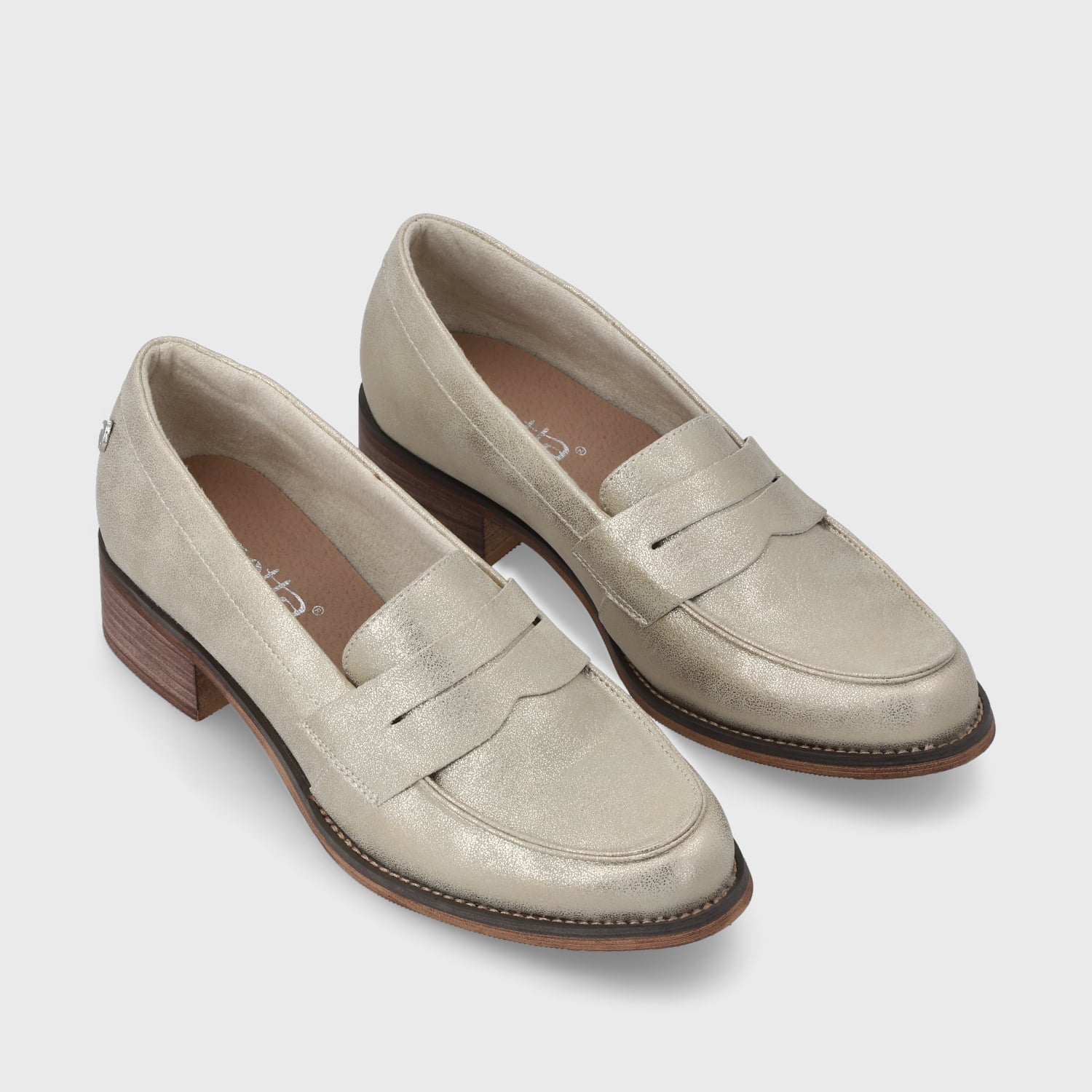 ZAPATOS CASUALES MUJER GOTTA DORADO 23552 - 3