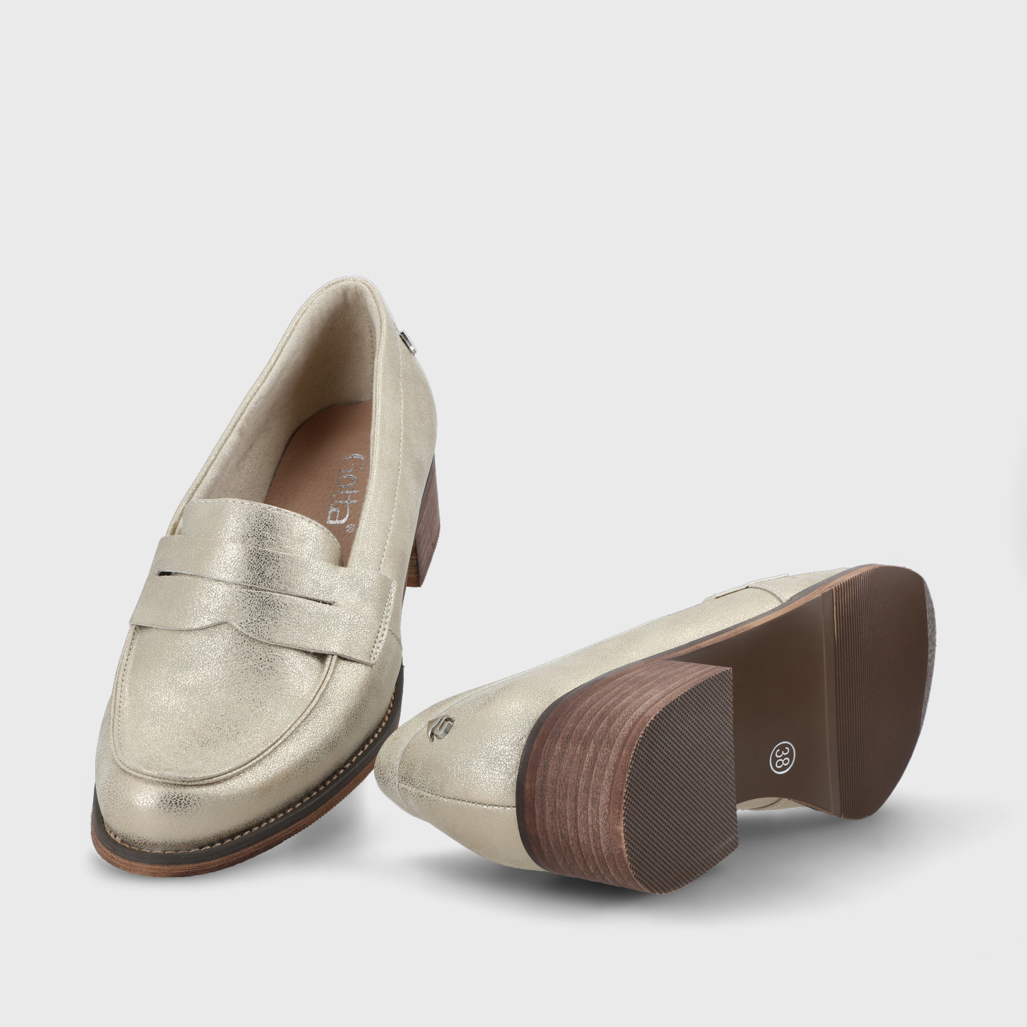 ZAPATOS CASUALES MUJER GOTTA DORADO 23552 - 7