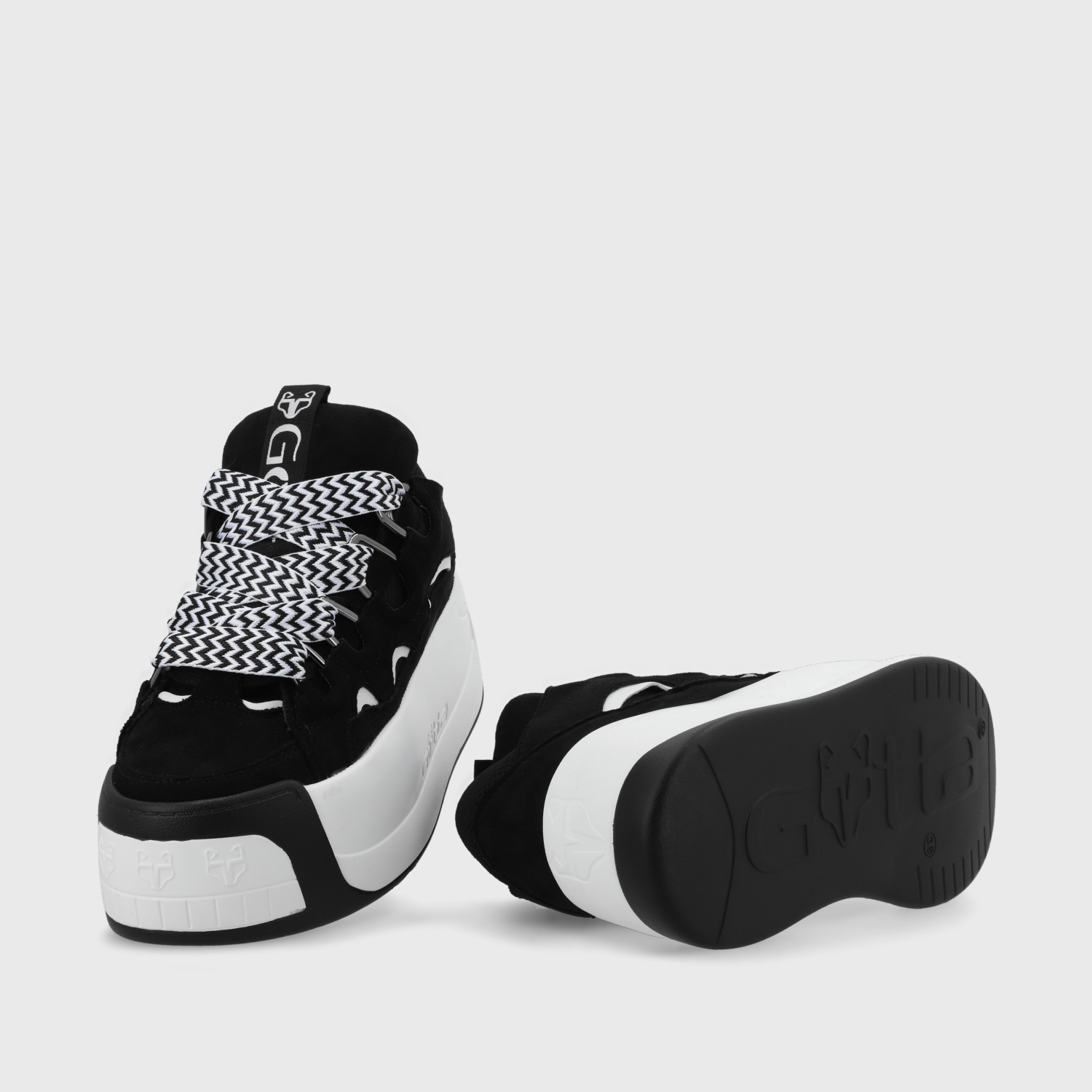 ZAPATILLA NEGRA MUJER C732A - 7