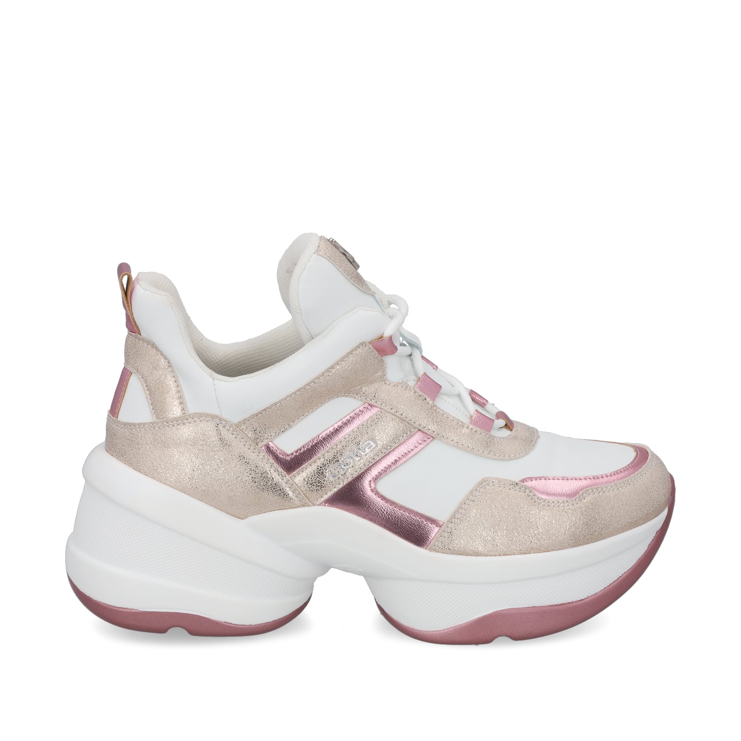 ZAPATILLA PLATAFORMA ROSADA MUJER 13162 GOTTA - 1
