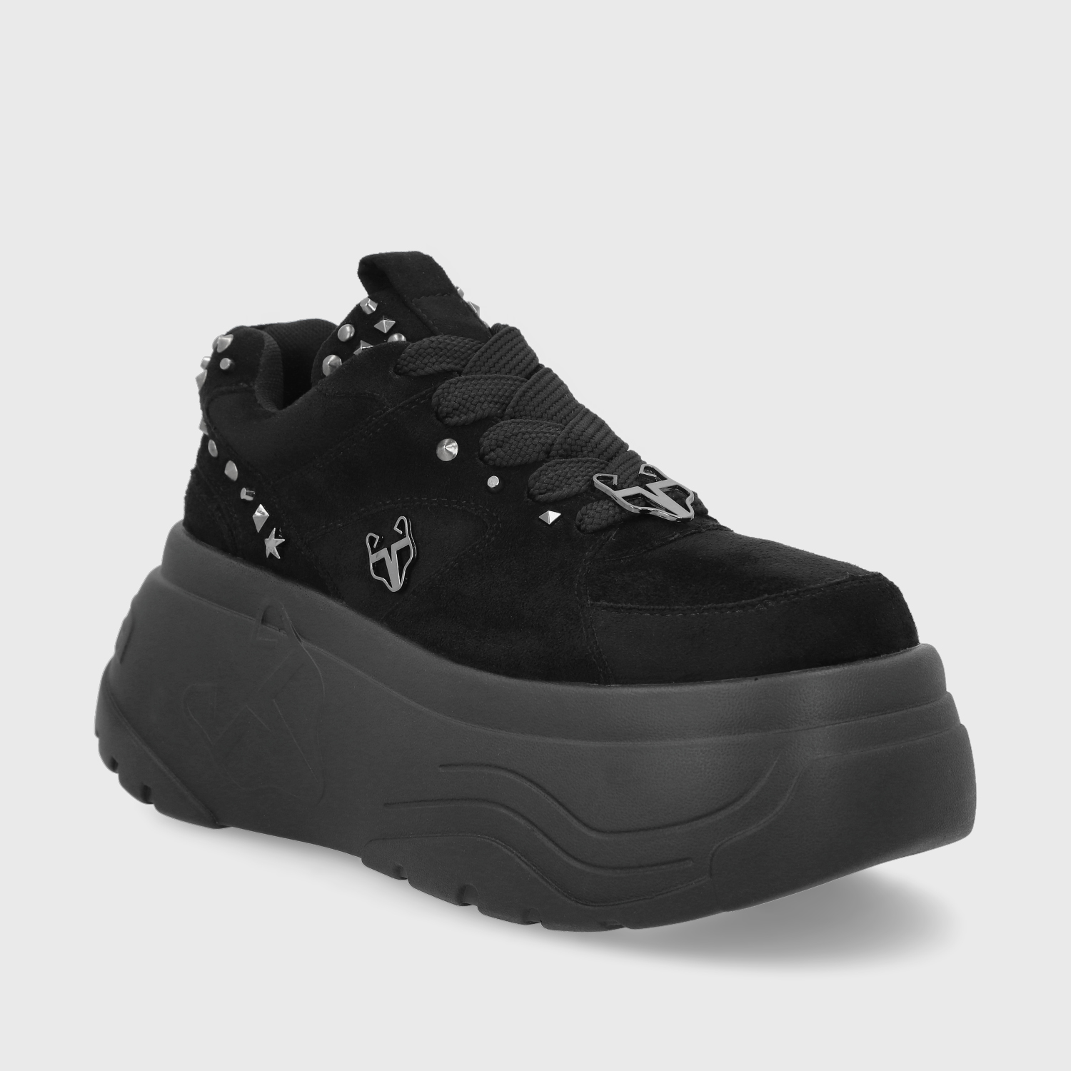 ZAPATILLA PLATAFORMA NEGRA MUJER 43062 GOTTA - 2