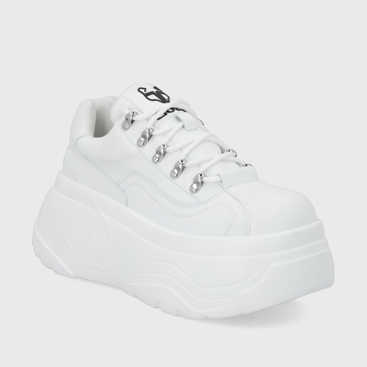 ZAPATILLA PLATAFORMA BLANCA MUJER 43061 GOTTA - 2