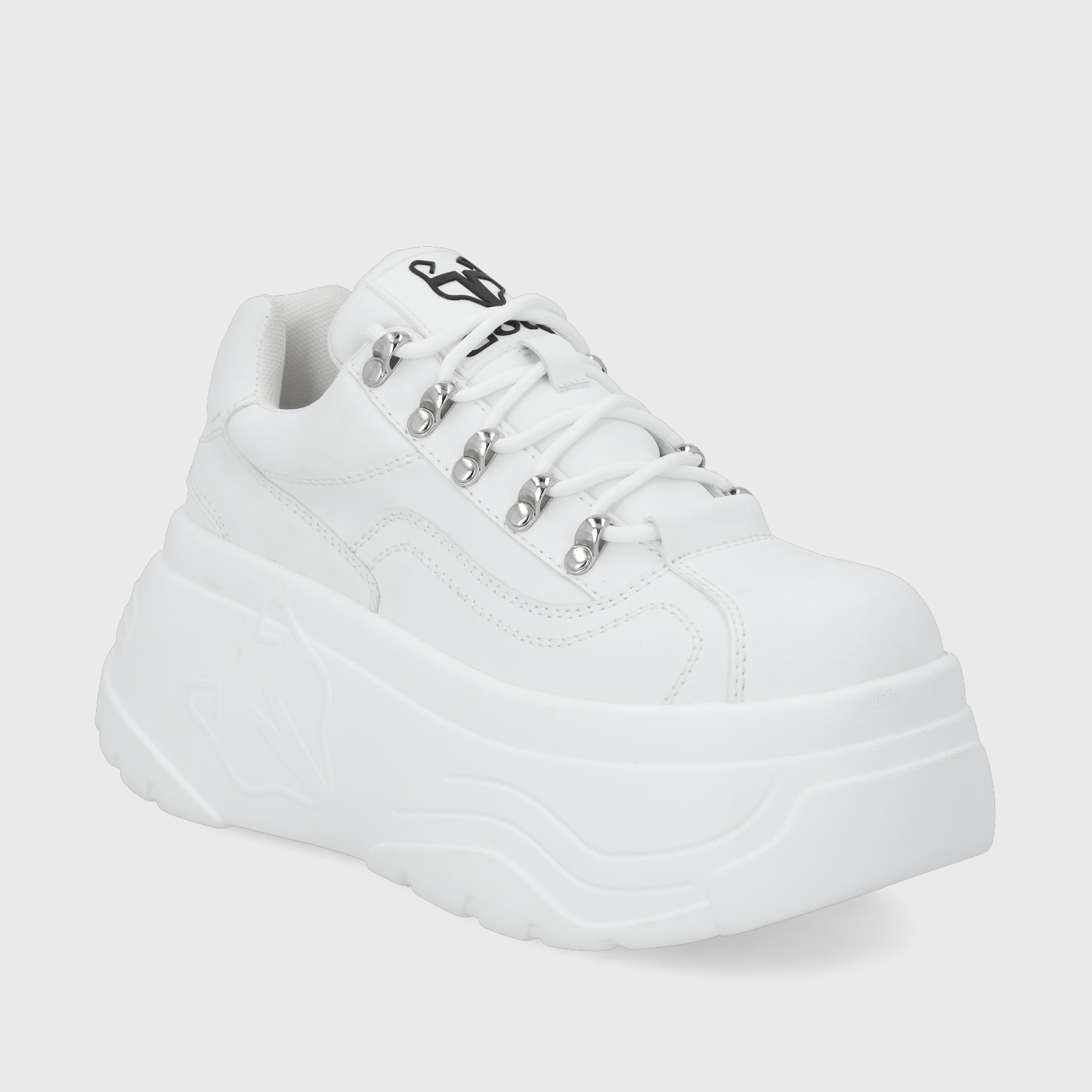 ZAPATILLA PLATAFORMA BLANCA MUJER 43061 GOTTA - 2