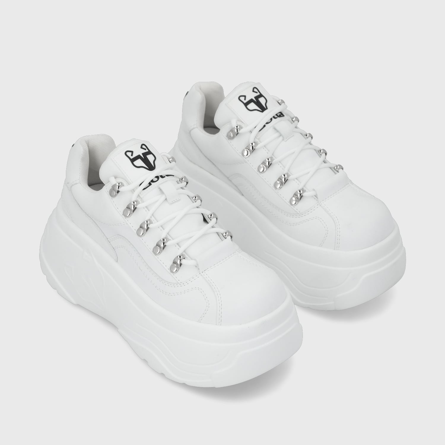 ZAPATILLA PLATAFORMA BLANCA MUJER 43061 GOTTA - 3