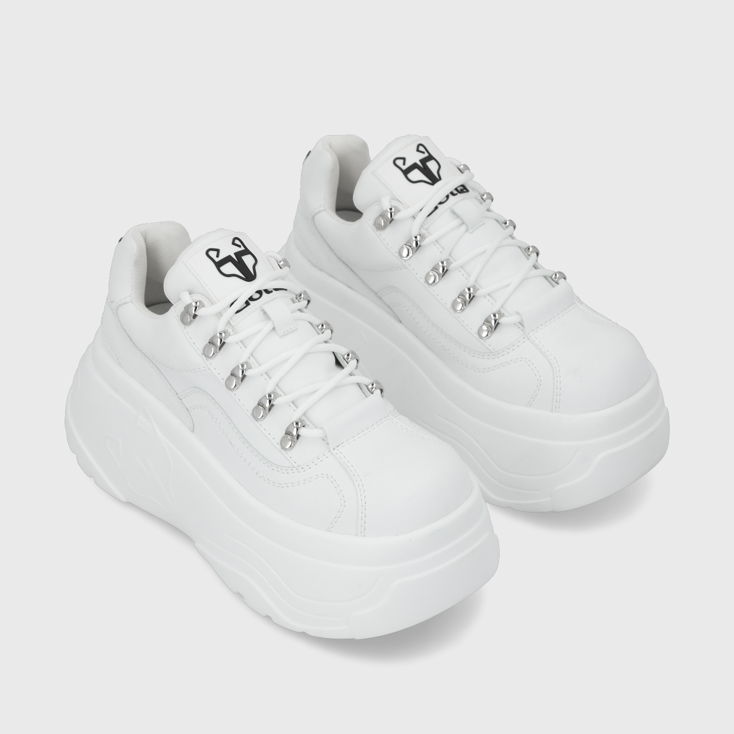ZAPATILLA PLATAFORMA BLANCA MUJER 43061 GOTTA - 3