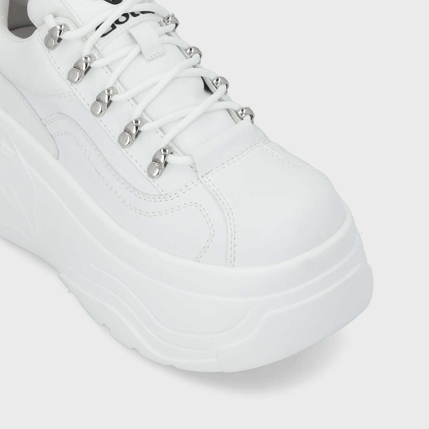 ZAPATILLA PLATAFORMA BLANCA MUJER 43061 GOTTA - 6