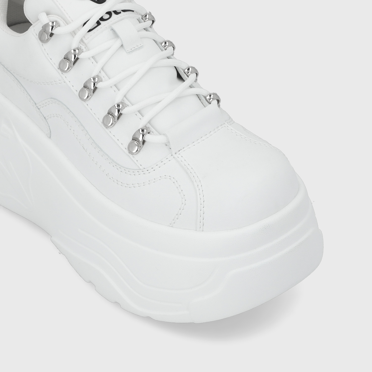 ZAPATILLA PLATAFORMA BLANCA MUJER 43061 GOTTA - 6