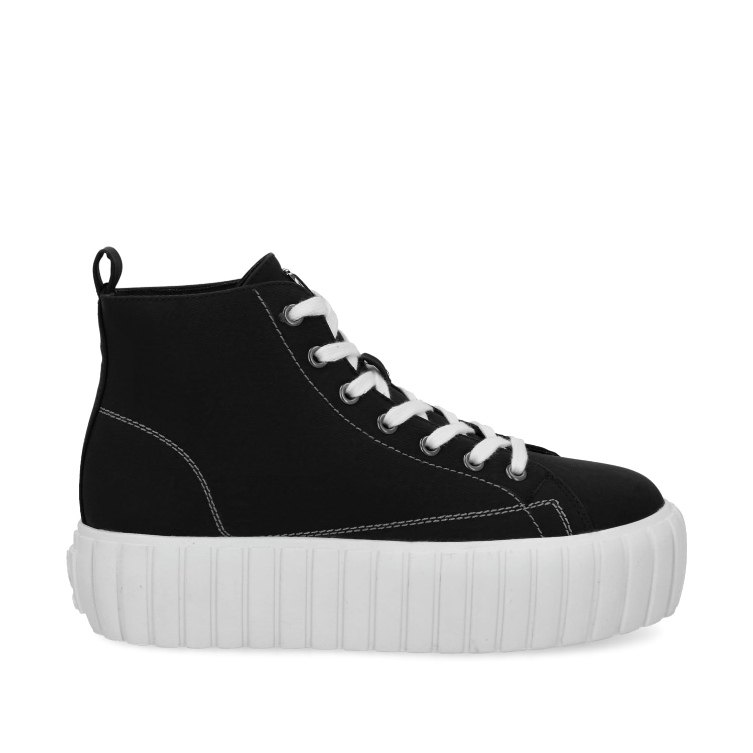 ZAPATILLA CAÑA NEGRA MUJER 43072 - 2