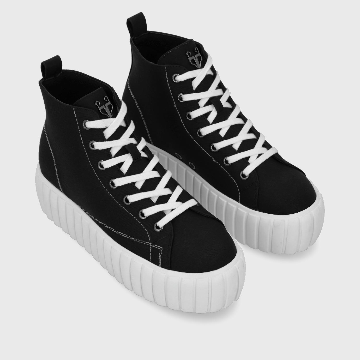 ZAPATILLA CAÑA NEGRA MUJER 43072 - 6