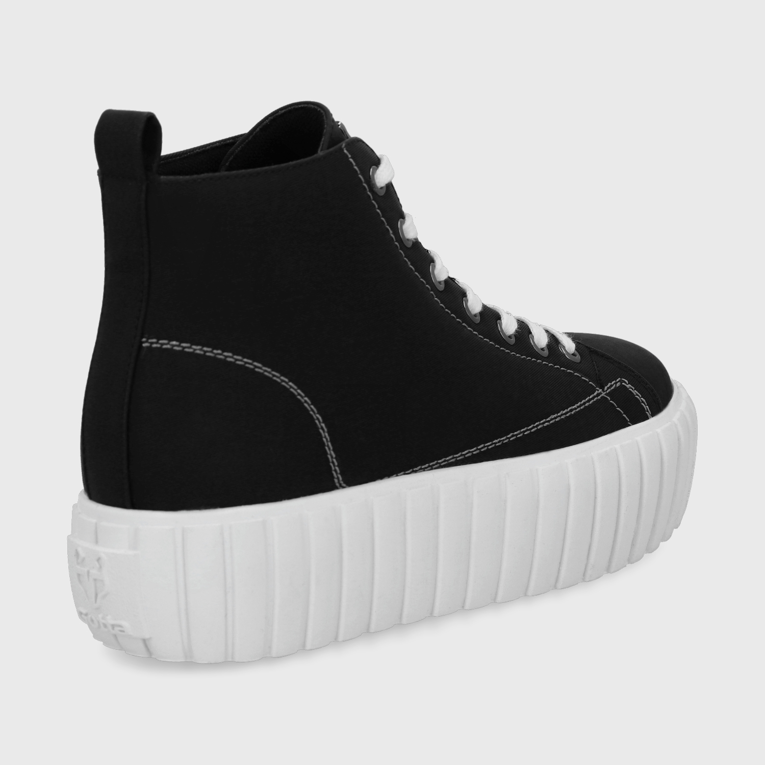 ZAPATILLA CAÑA NEGRA MUJER 43072 - 9