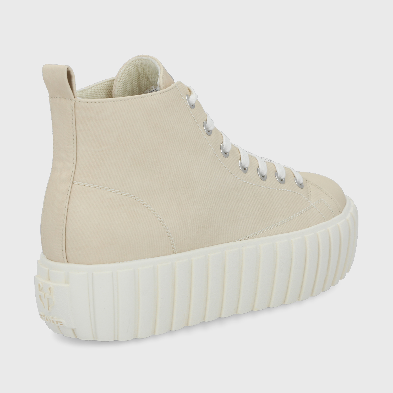 ZAPATILLA CAÑA BLANCO HUESO MUJER 43072 GOTTA - 7