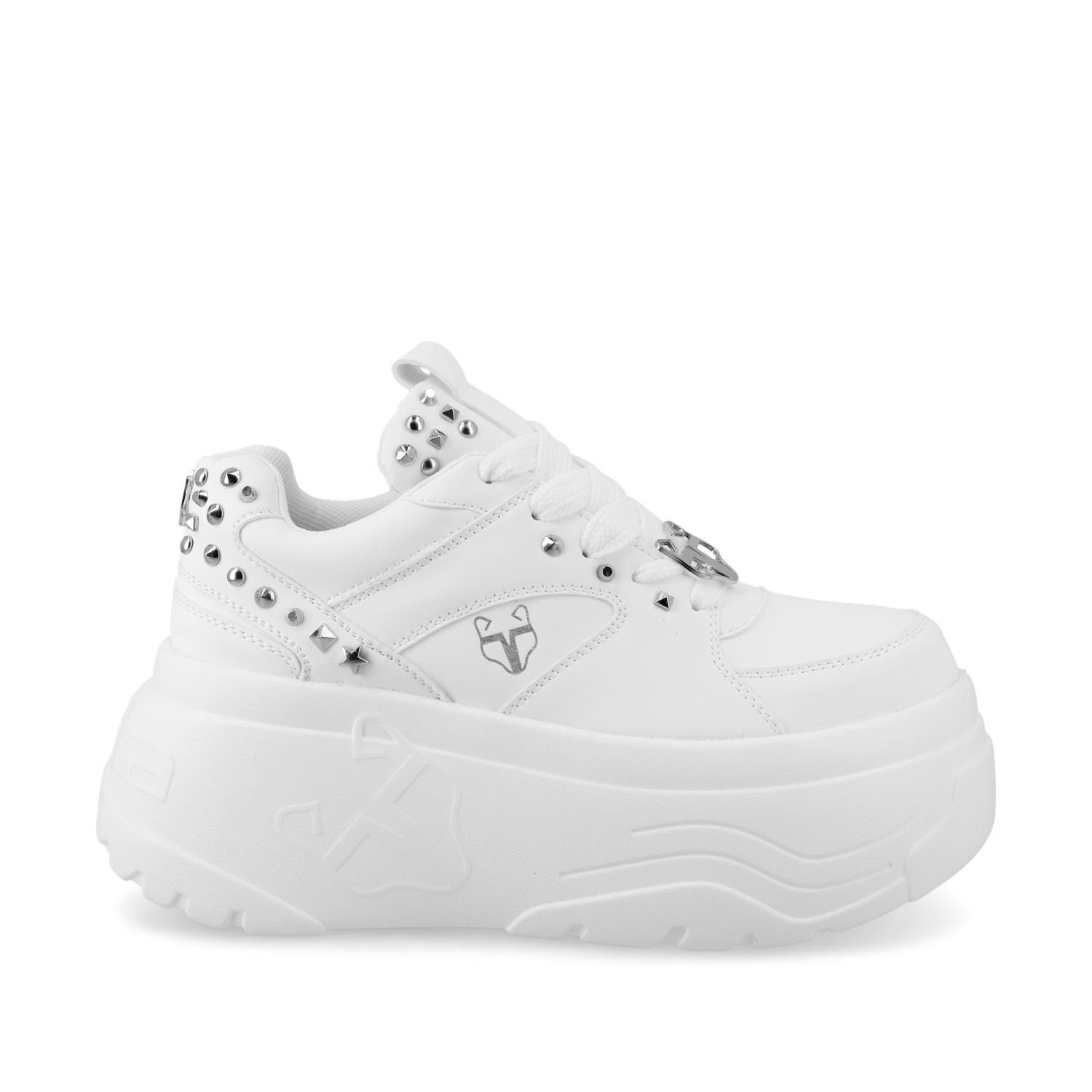 ZAPATILLA PLATAFORMA BLANCA  MUJER 43062 GOTTA - 1