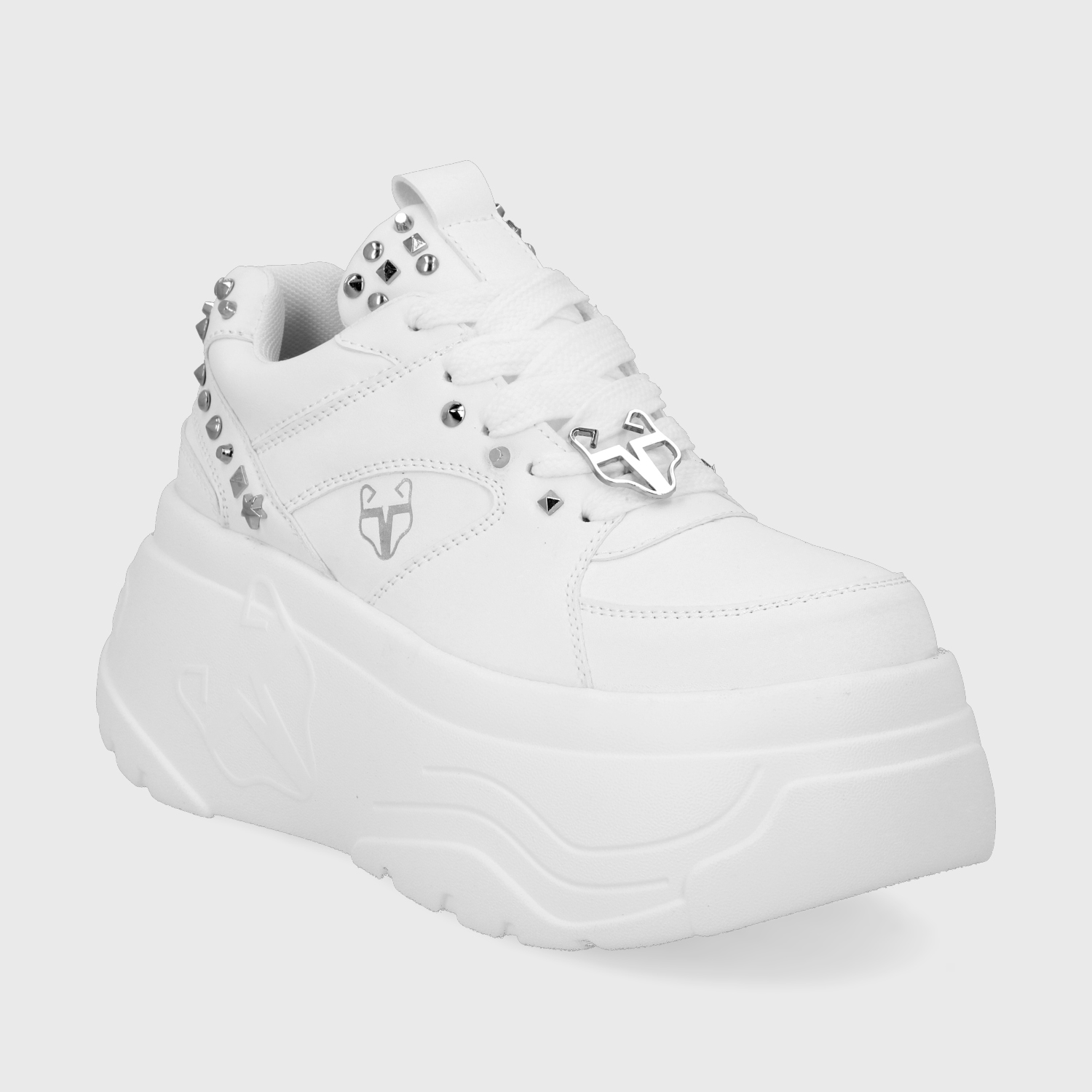 ZAPATILLA PLATAFORMA BLANCA  MUJER 43062 GOTTA - 2