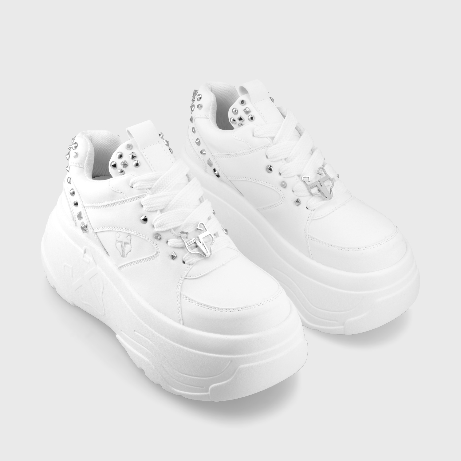 ZAPATILLA PLATAFORMA BLANCA  MUJER 43062 GOTTA - 3