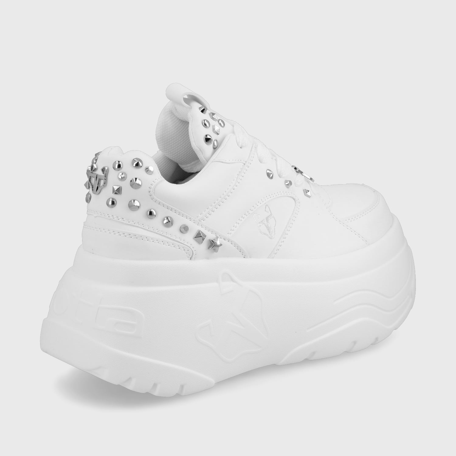 ZAPATILLA PLATAFORMA BLANCA MUJER 43062 GOTTA - 4
