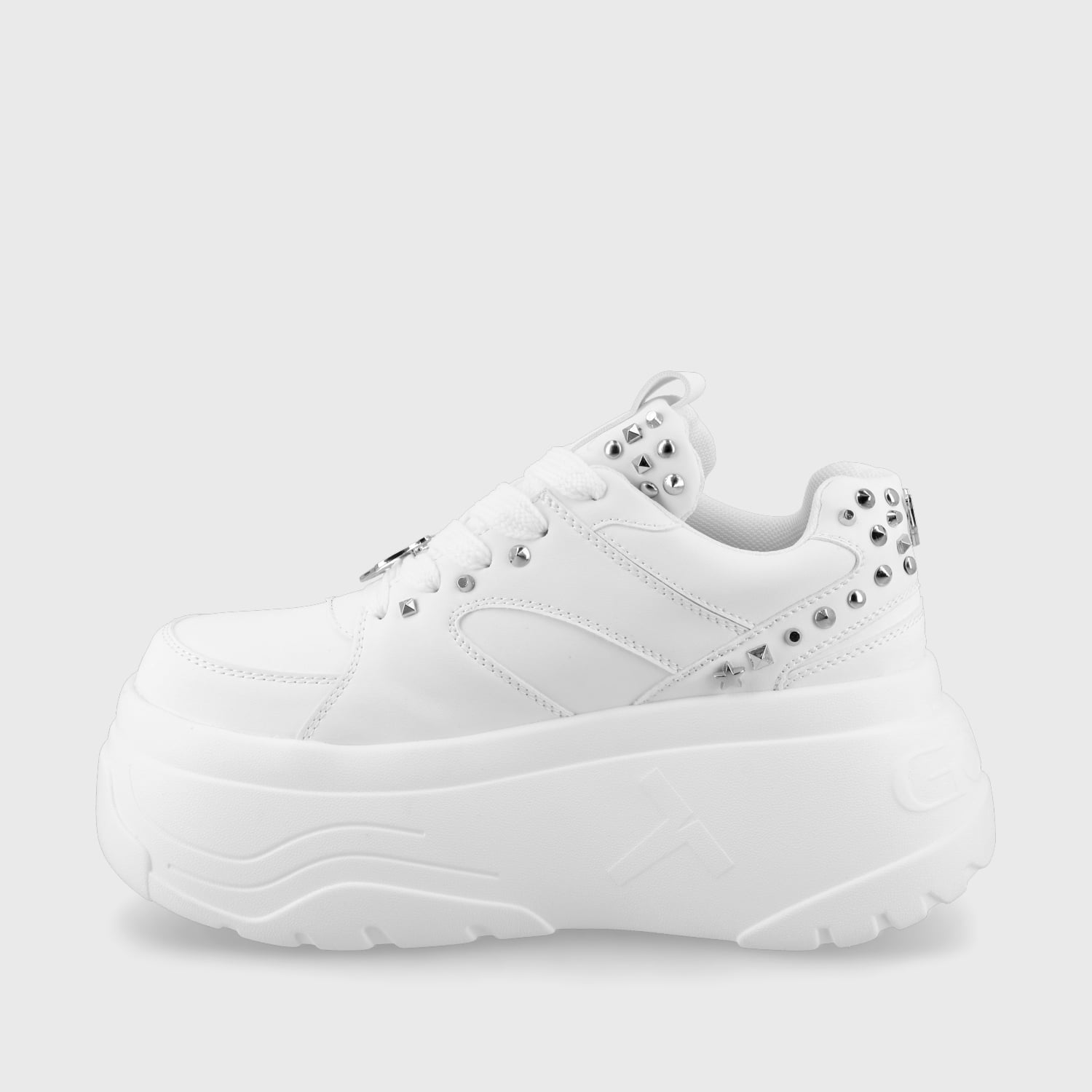 ZAPATILLA PLATAFORMA BLANCA MUJER 43062 GOTTA - 5