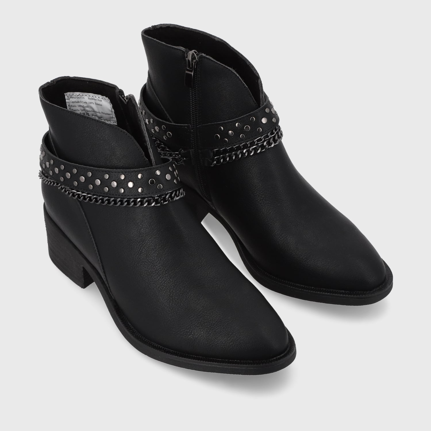 BOTINES MUJER GOTTA NEGRO 43106 - 5
