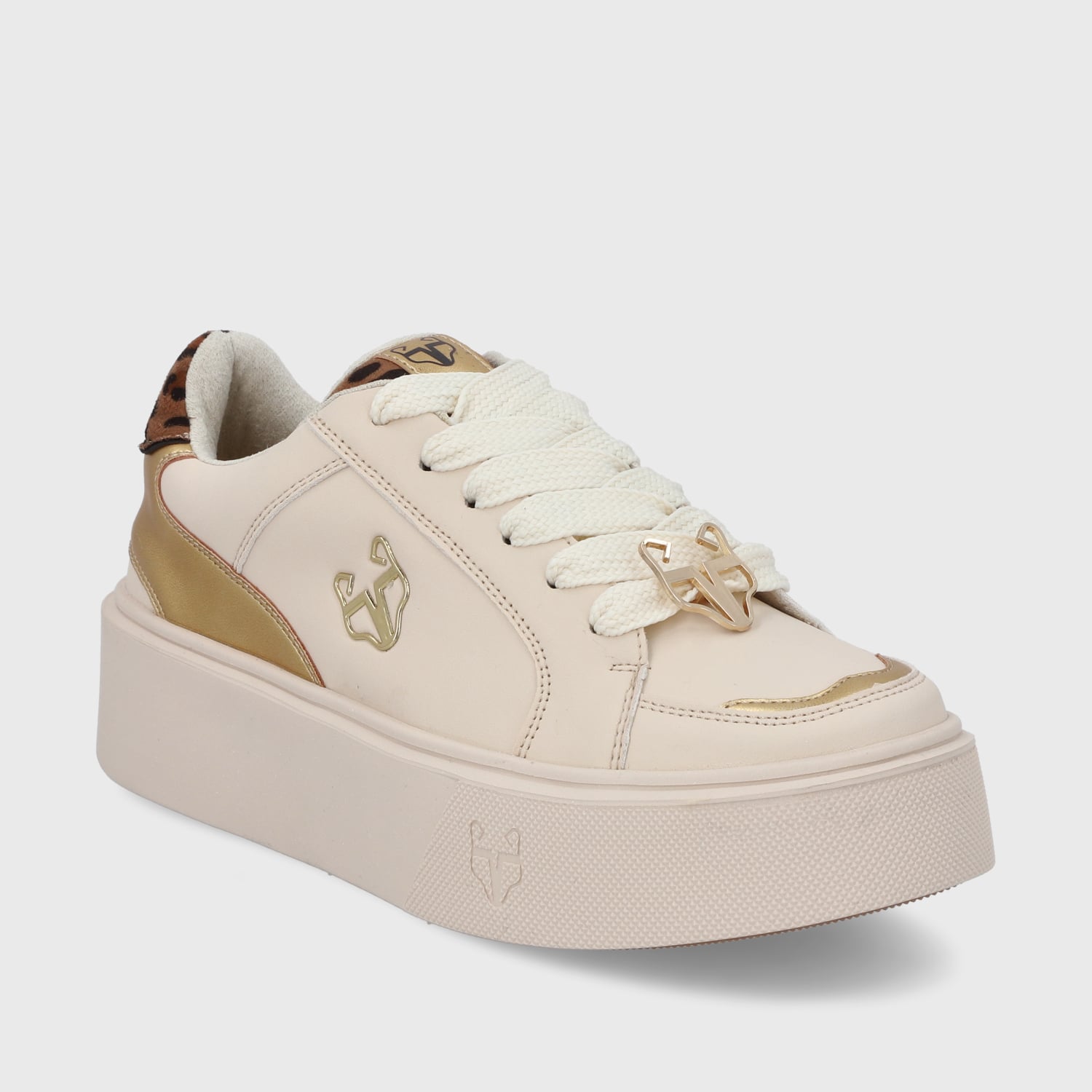 ZAPATILLA BEIGE MUJER 43046 GOTTA - 2