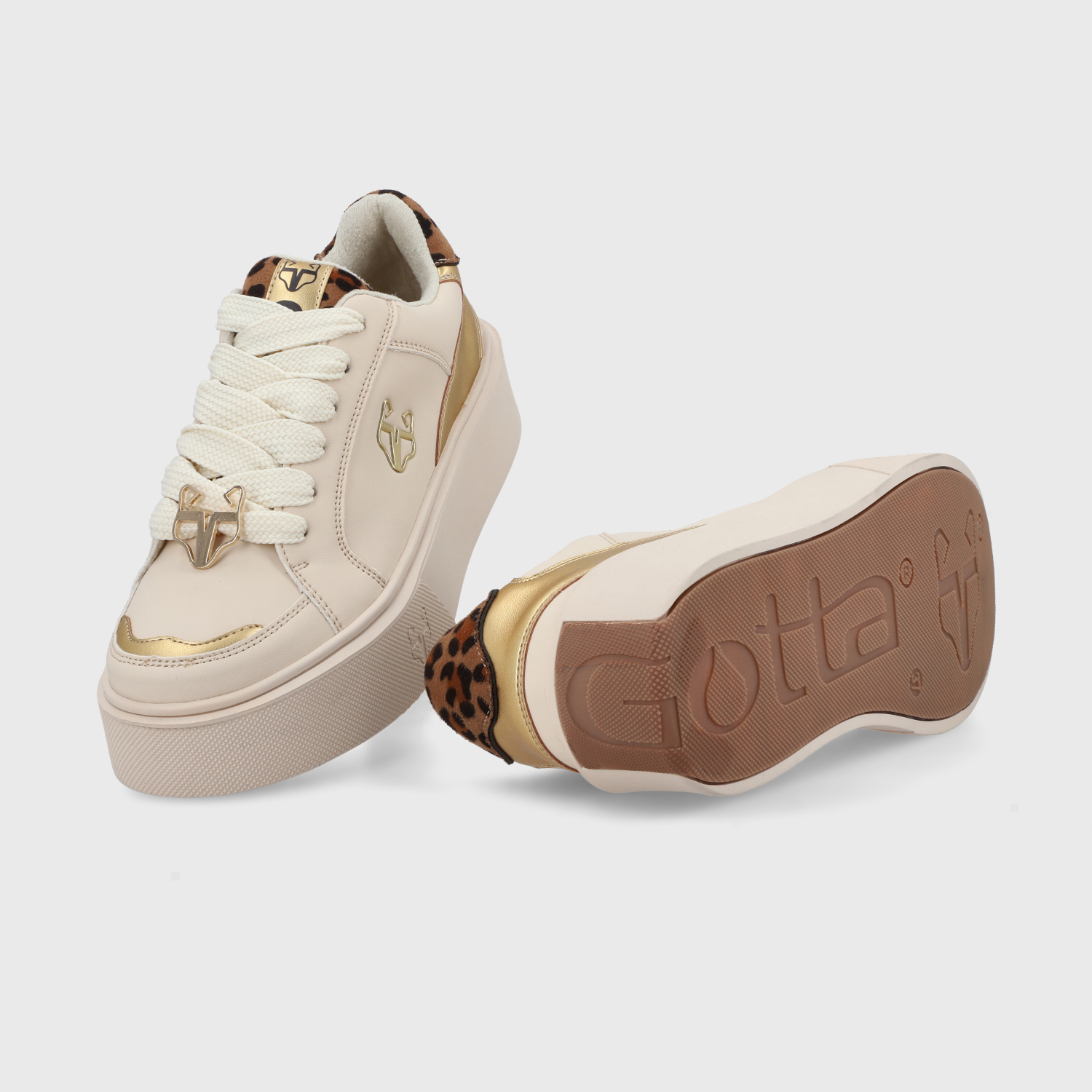 ZAPATILLA BEIGE MUJER 43046 GOTTA - 7
