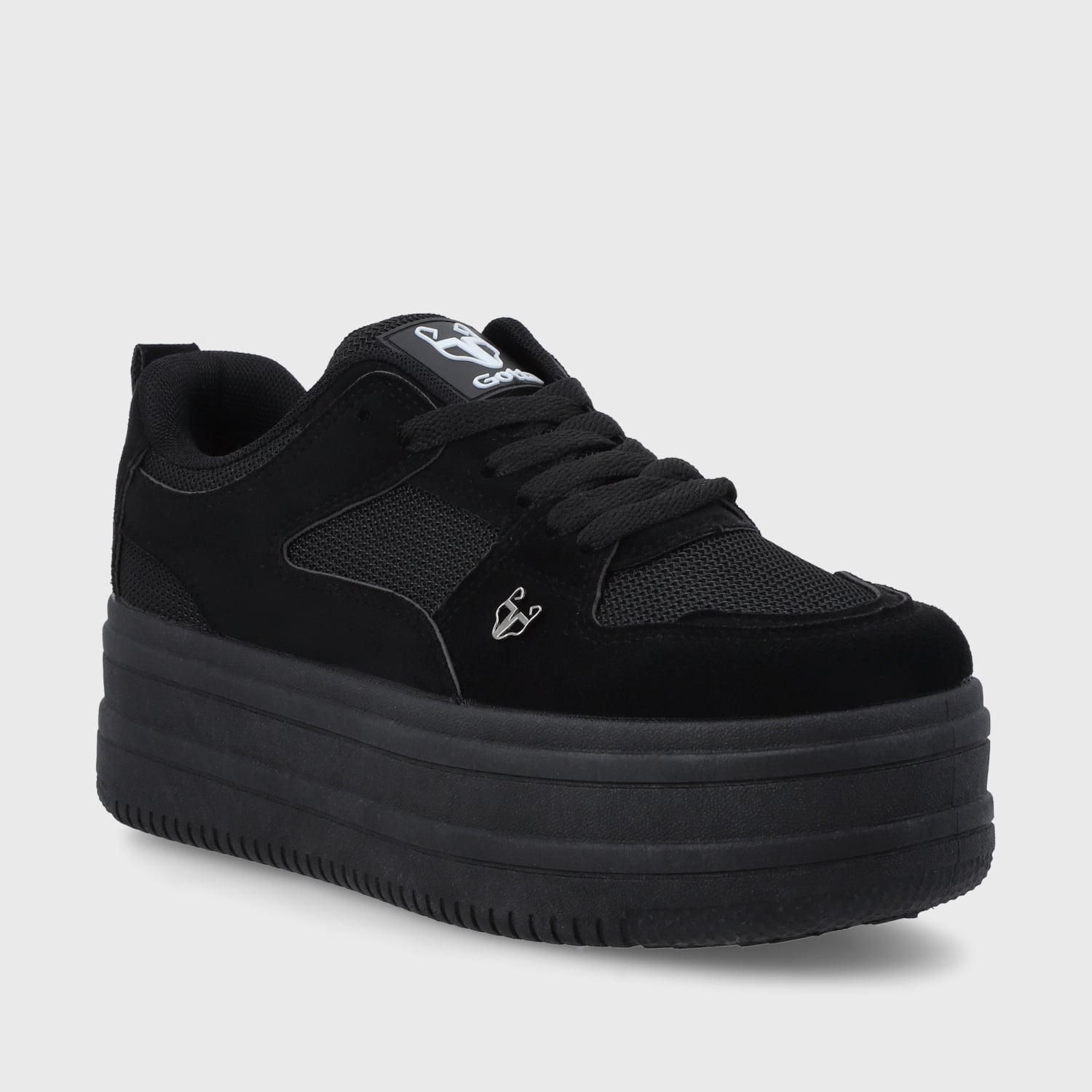 ZAPATILLA PLATAFORMA NEGRA MUJER 38562 GOTTA - 2