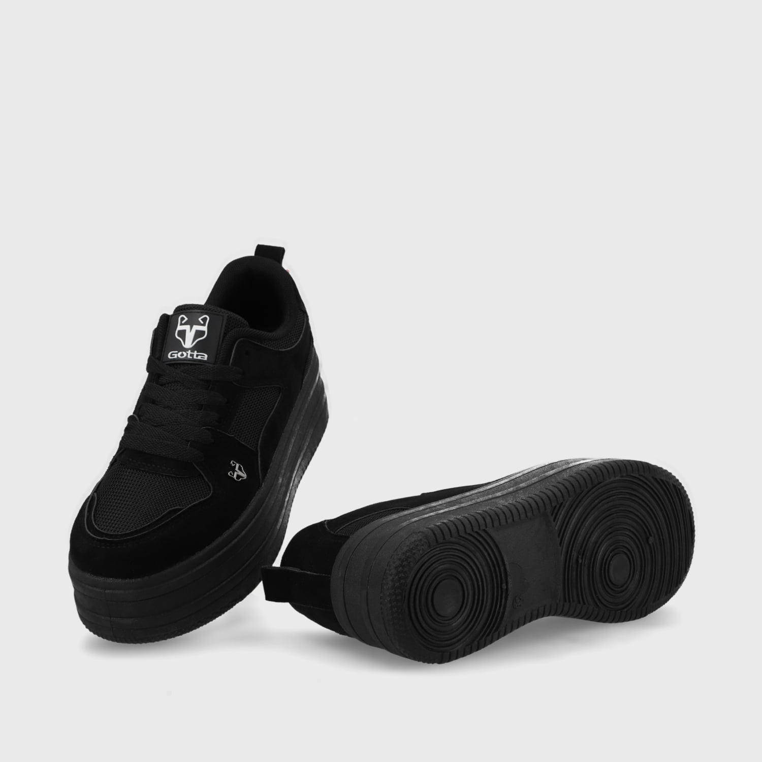 ZAPATILLA PLATAFORMA NEGRA MUJER 38562 GOTTA - 6
