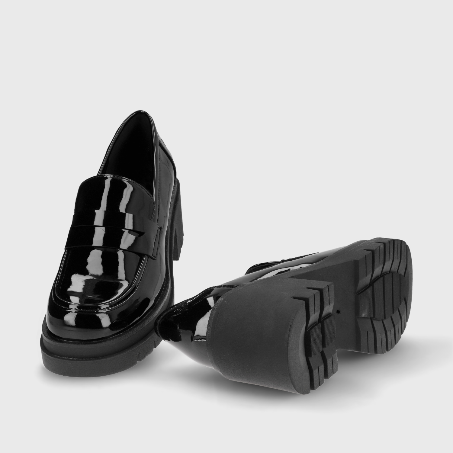 ZAPATOS CASUALES MUJER GOTTA NEGRO 46202 CHAROL - 7