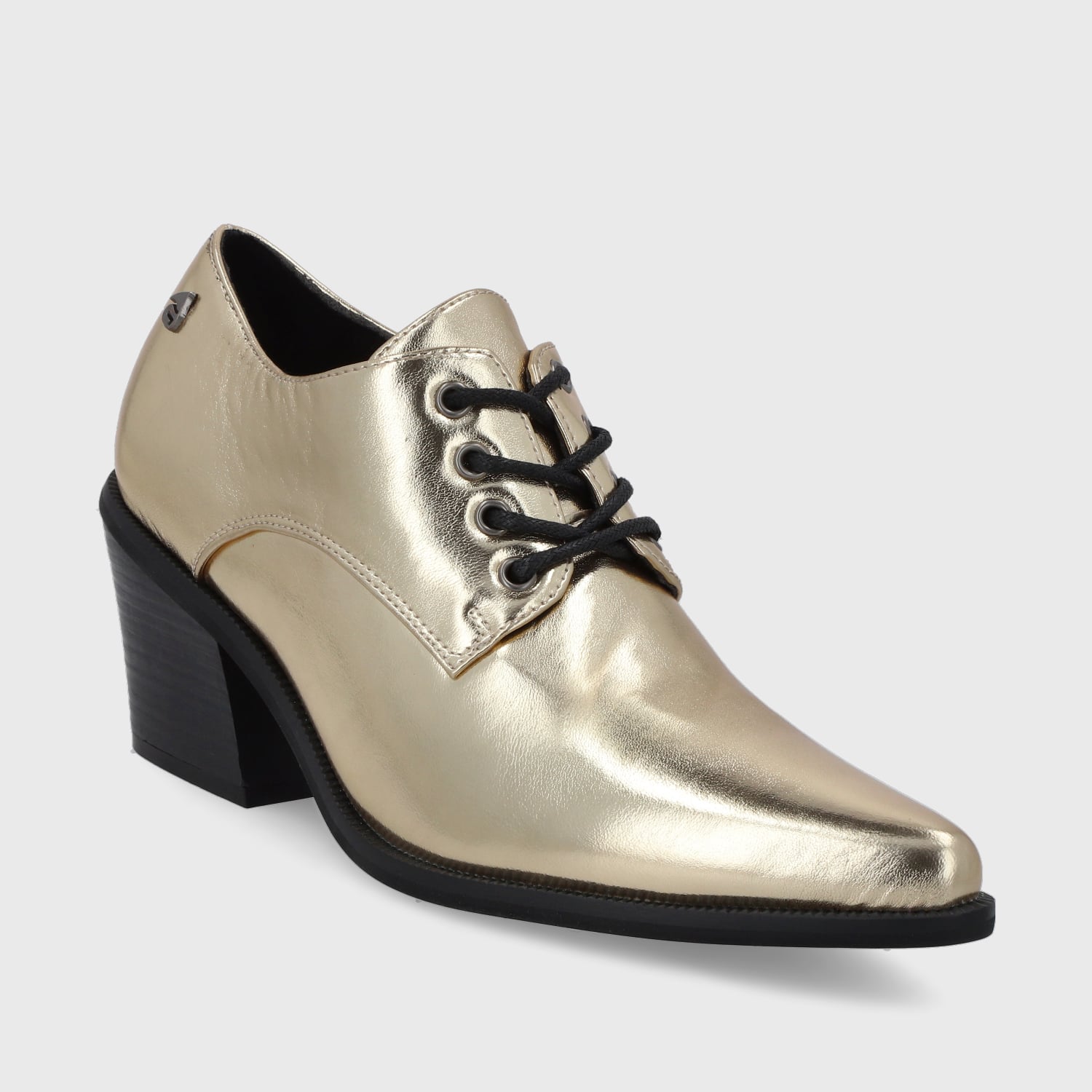 BOTINES MUJER GOTTA DORADO TACO 33763 - 2