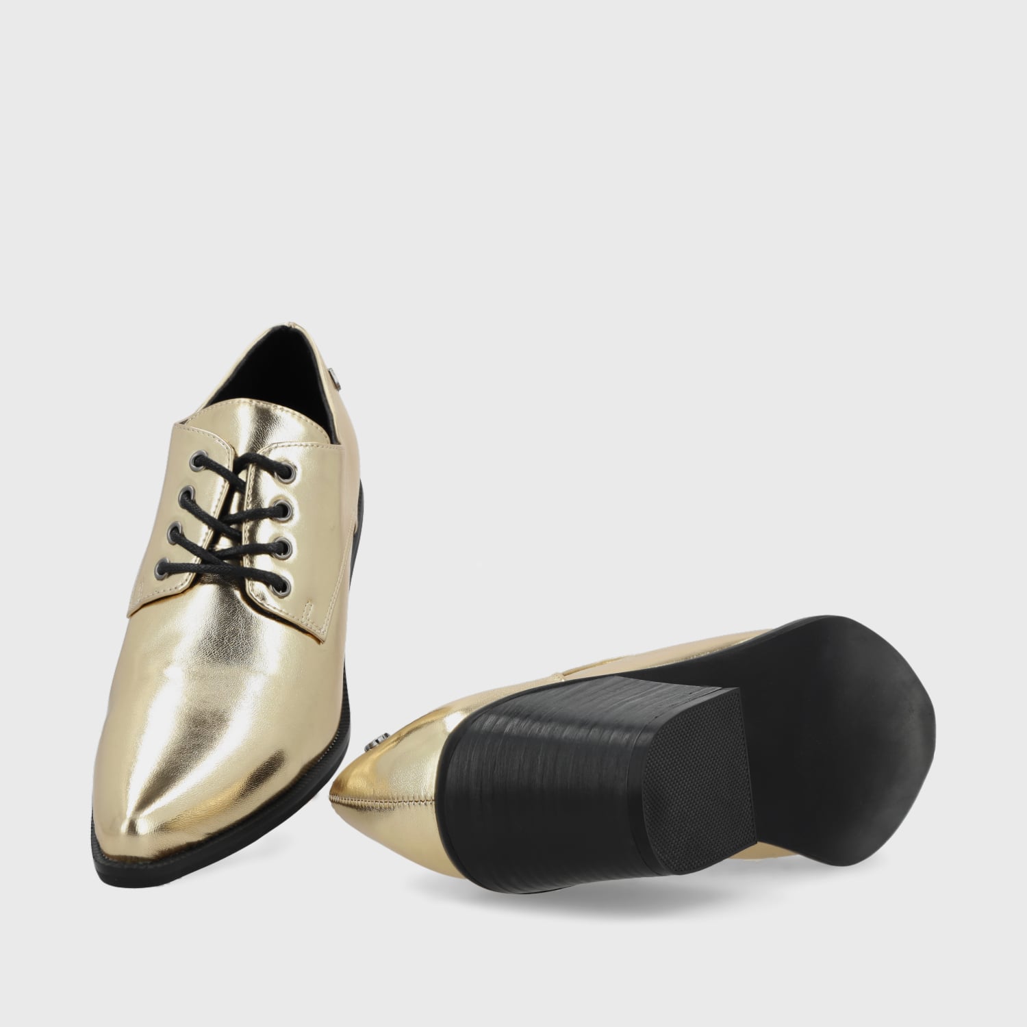 BOTINES MUJER GOTTA DORADO TACO 33763 - 7