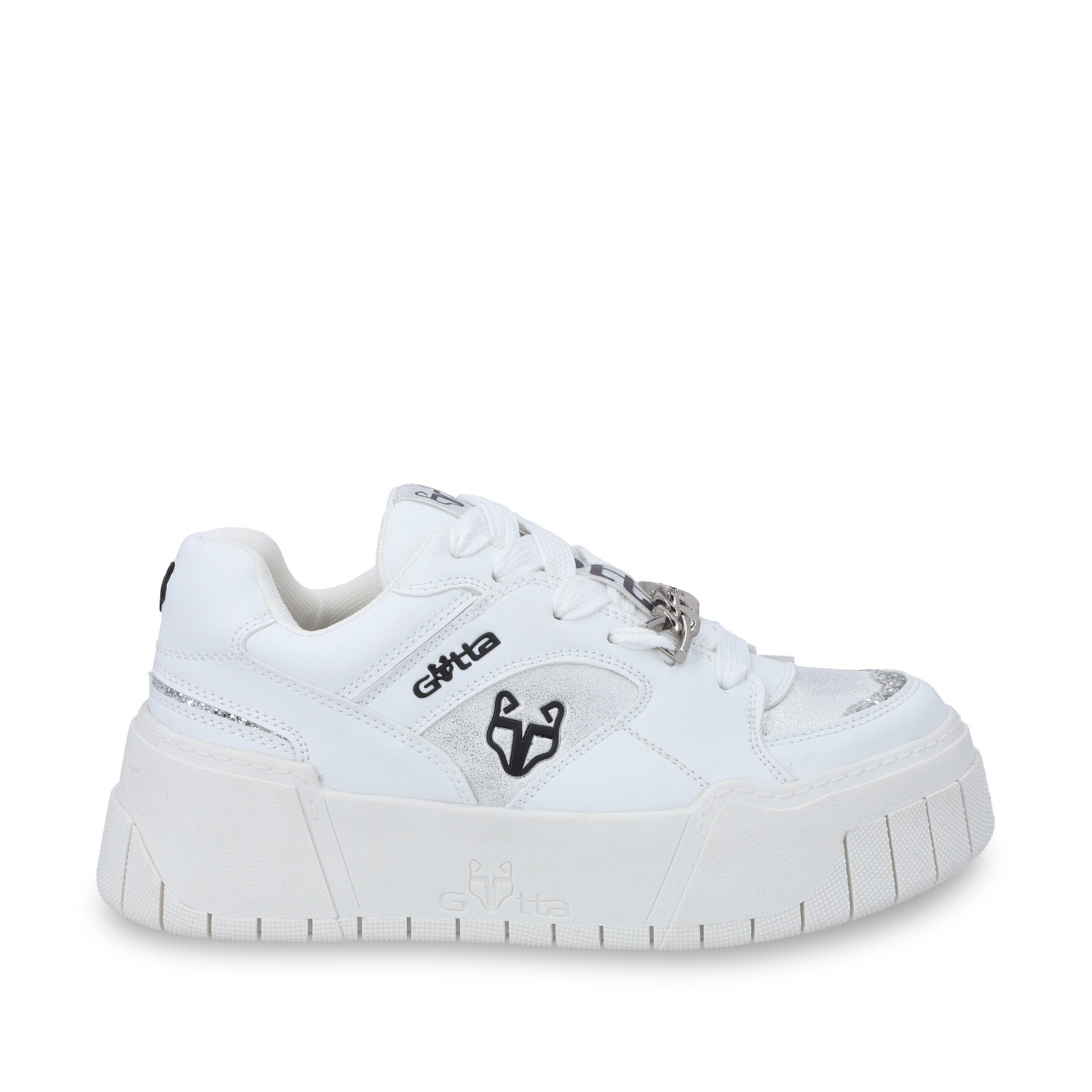 ZAPATILLA PLATAFORMA BLANCA MUJER 43111 GOTTA - 1