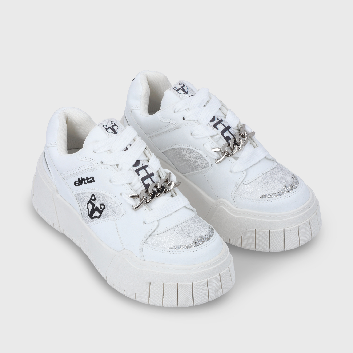 ZAPATILLA PLATAFORMA BLANCA MUJER 43111 GOTTA - 3
