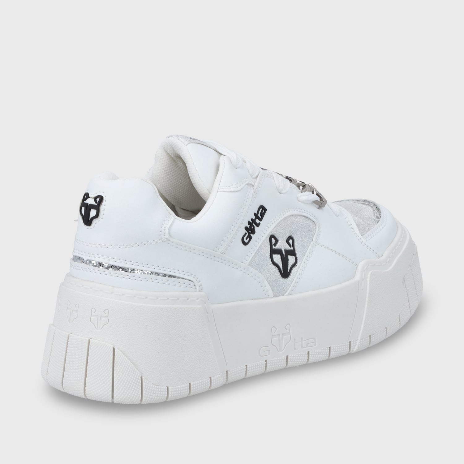 ZAPATILLA PLATAFORMA BLANCA MUJER 43111 GOTTA - 4