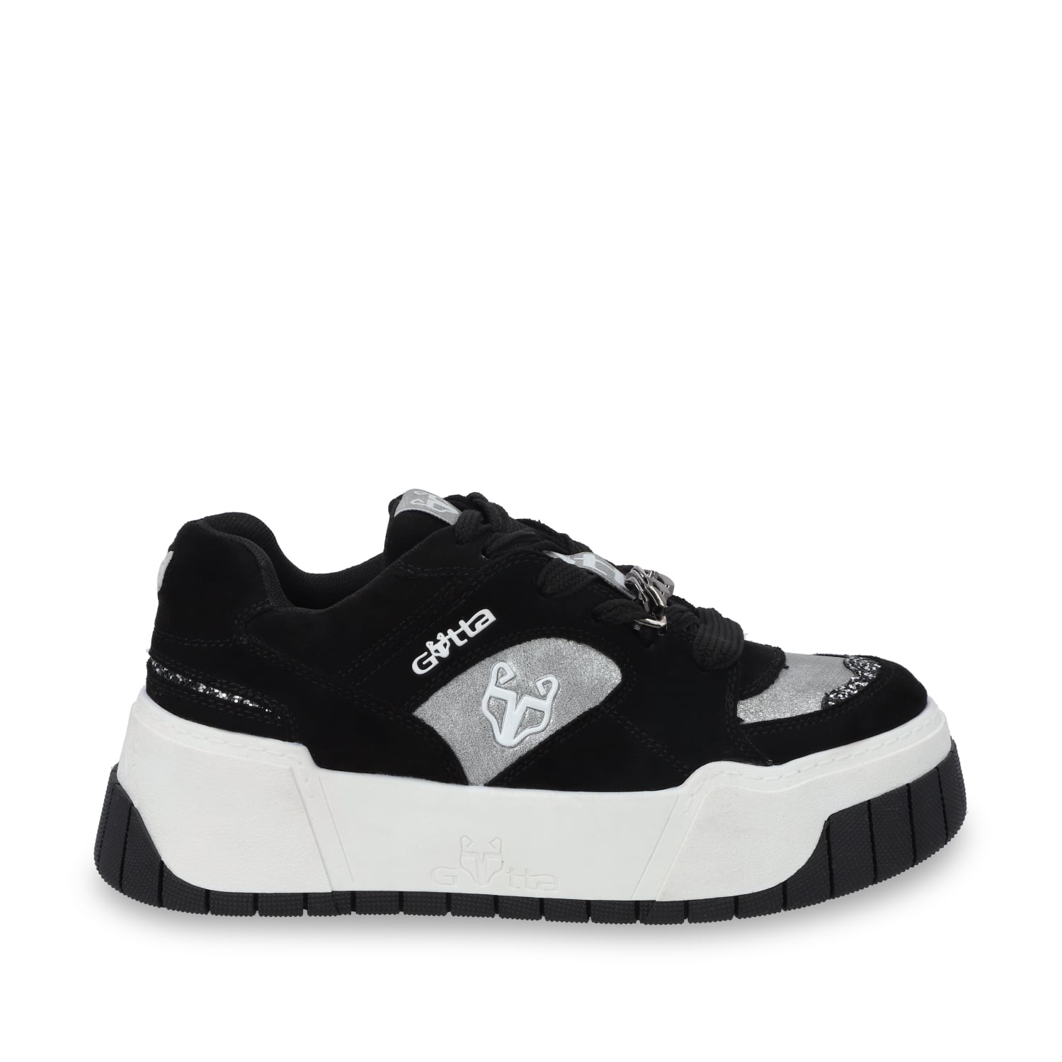ZAPATILLA PLATAFORMA NEGRA MUJER 43111 GOTTA - 1