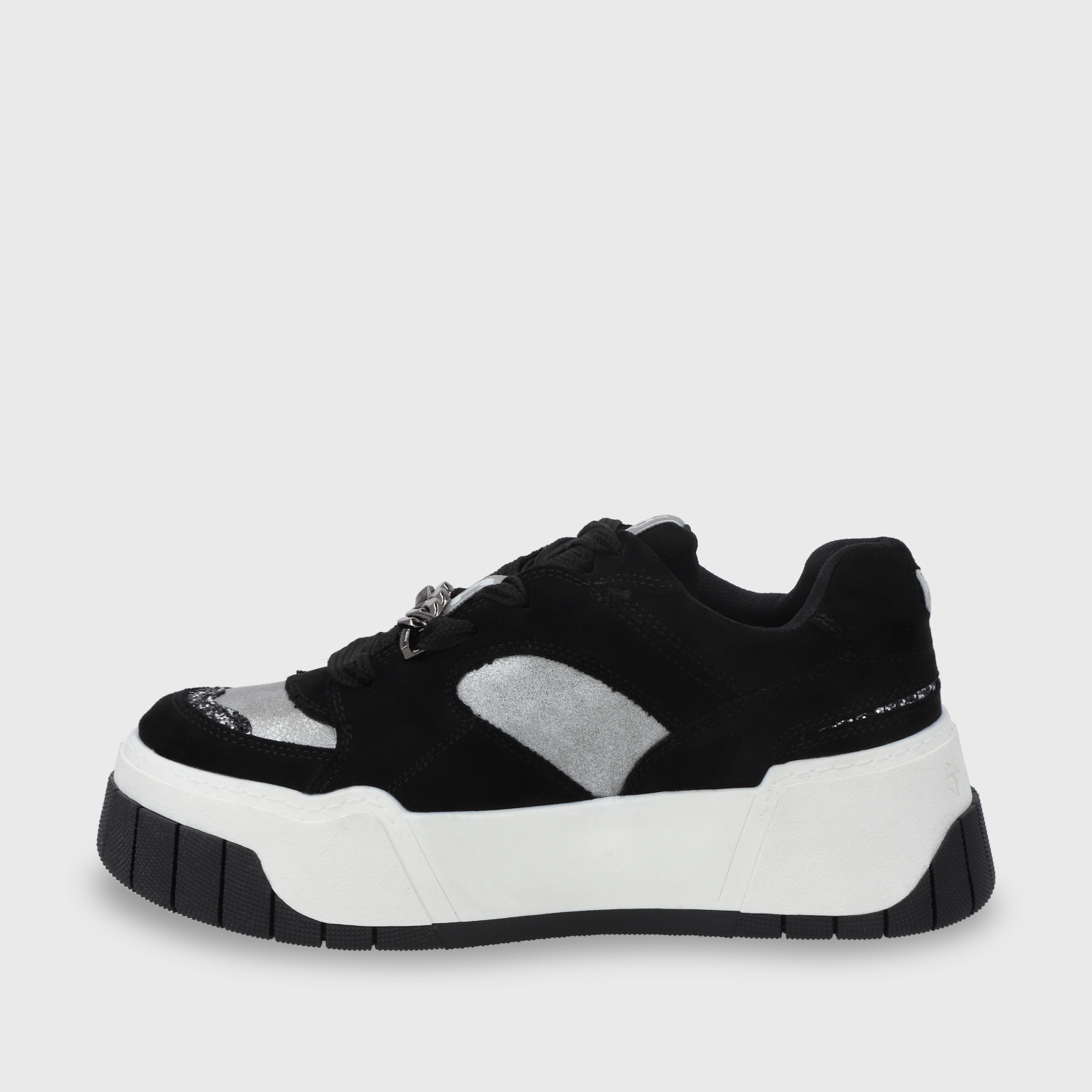 ZAPATILLA PLATAFORMA NEGRA MUJER 43111 GOTTA - 5