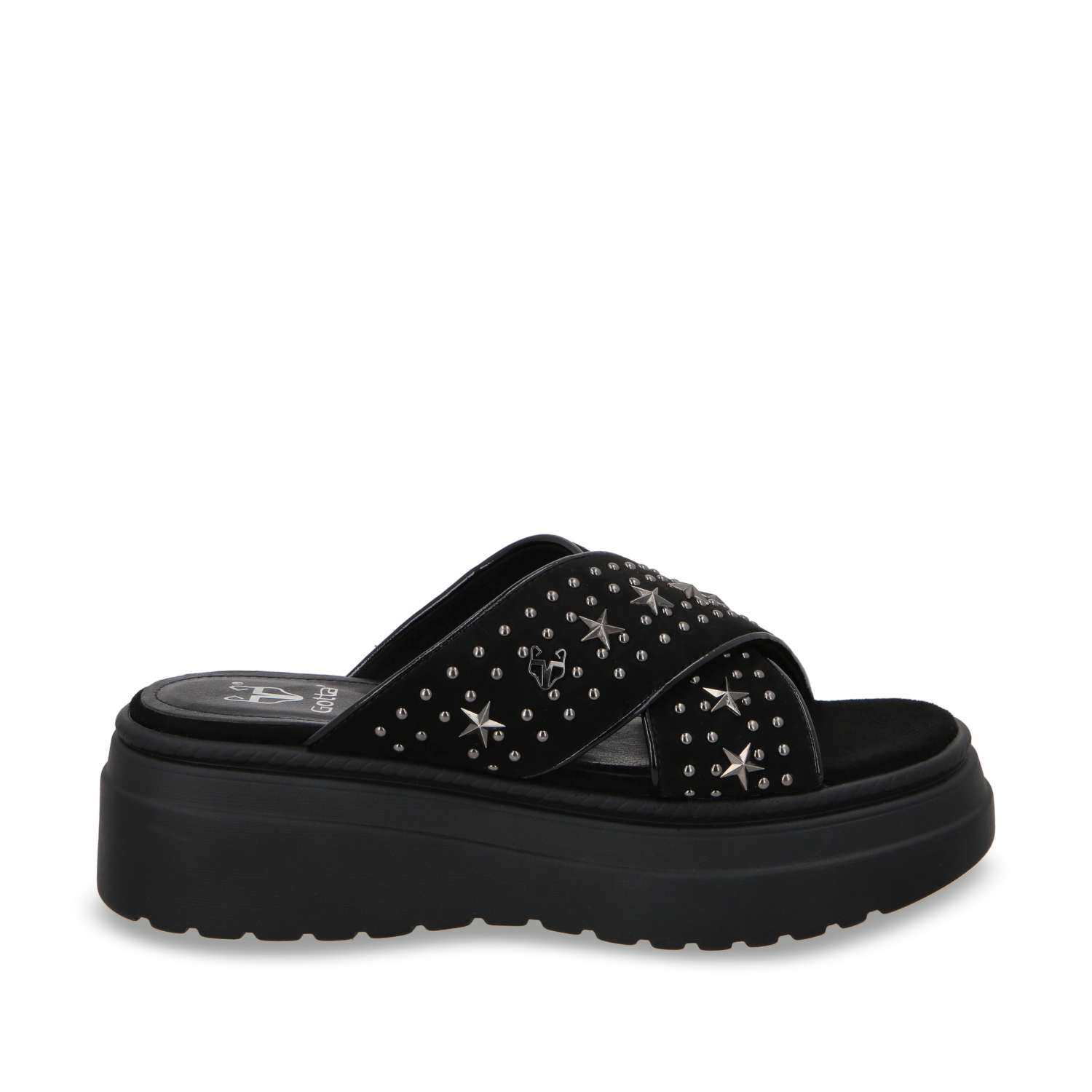 SANDALIAS MUJER GOTTA NEGRO PLATAFORMA 55921 - 1