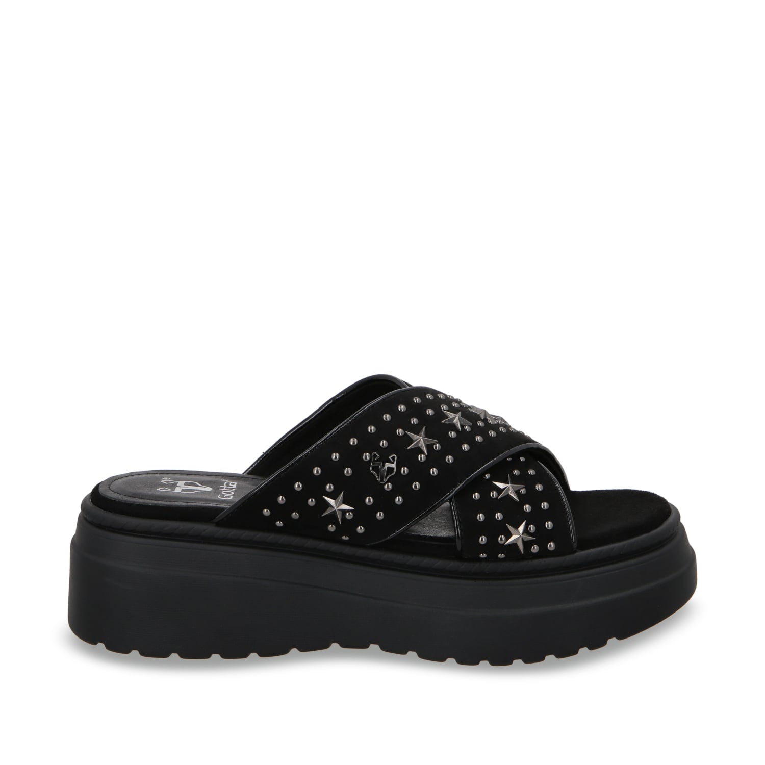 SANDALIAS MUJER GOTTA NEGRO PLATAFORMA 55921 - 1