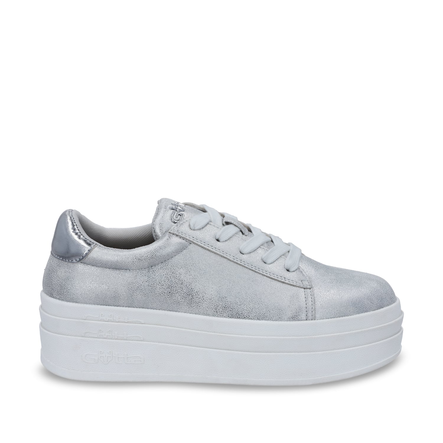 ZAPATILLAS MUJER GOTTA PLATAFORMA PLATEADA 53751 - 1