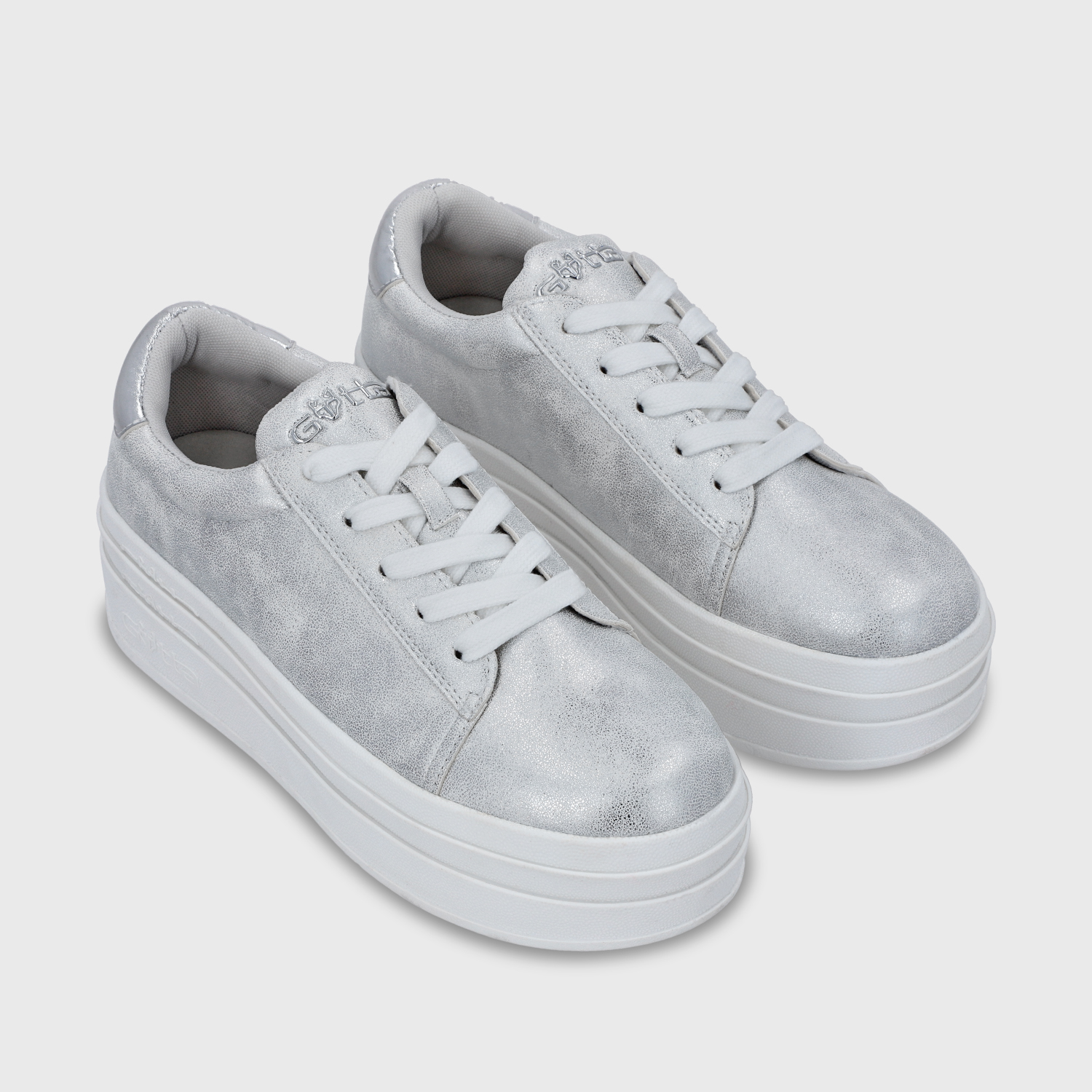 ZAPATILLAS MUJER GOTTA PLATAFORMA PLATEADA 53751 - 3