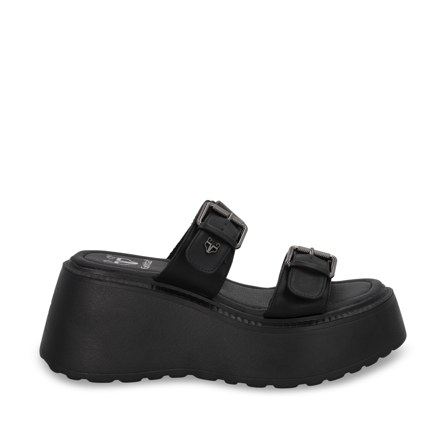 SANDALIAS MUJER GOTTA NEGRO PLATAFORMA 53721 - 1