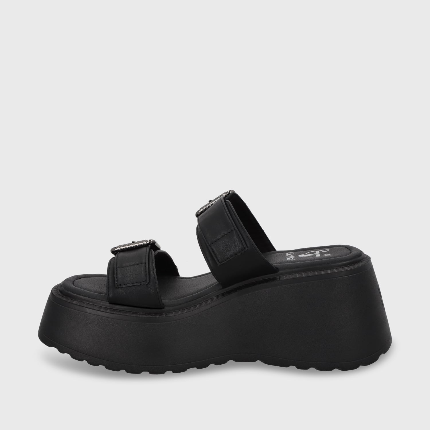 SANDALIAS MUJER GOTTA NEGRO PLATAFORMA 53721 - 4