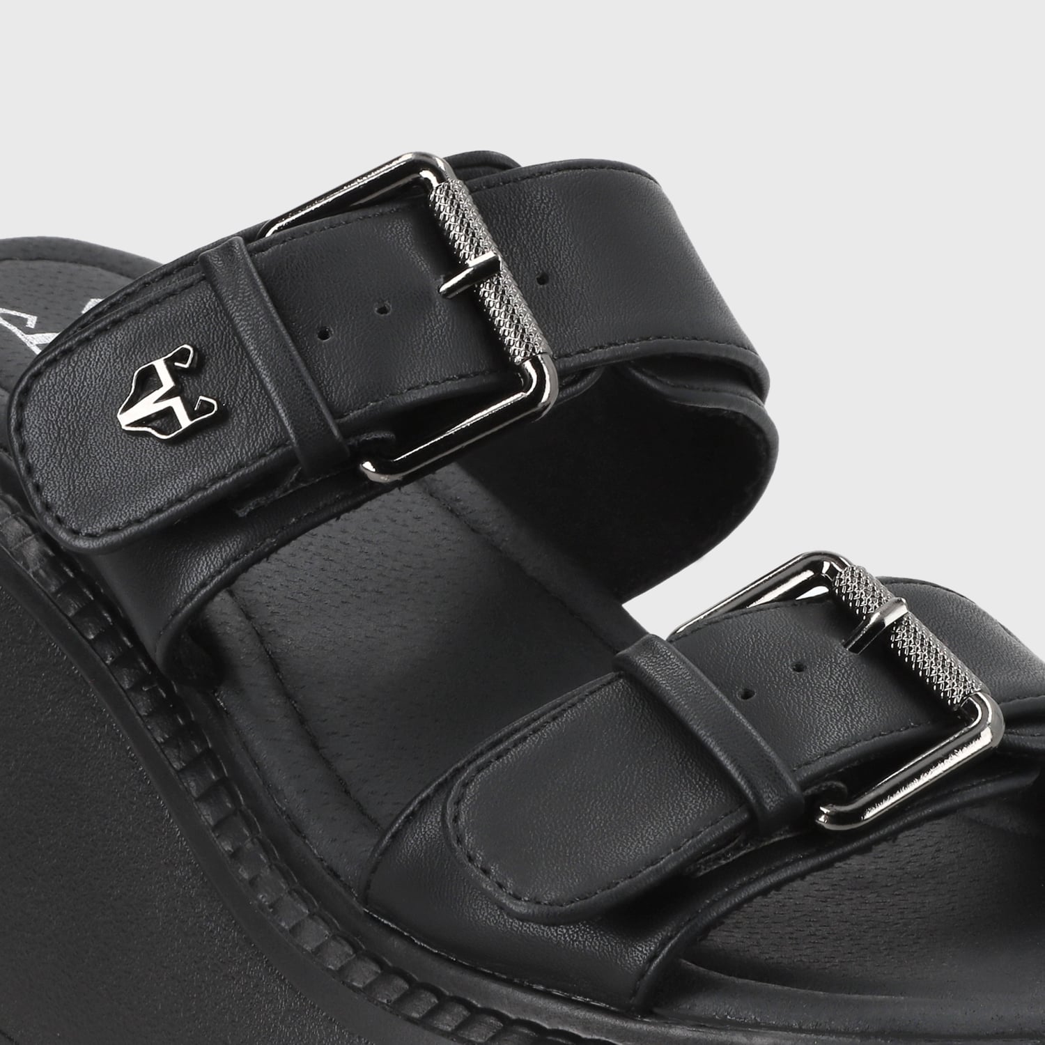 SANDALIAS MUJER GOTTA NEGRO PLATAFORMA 53721 - 6