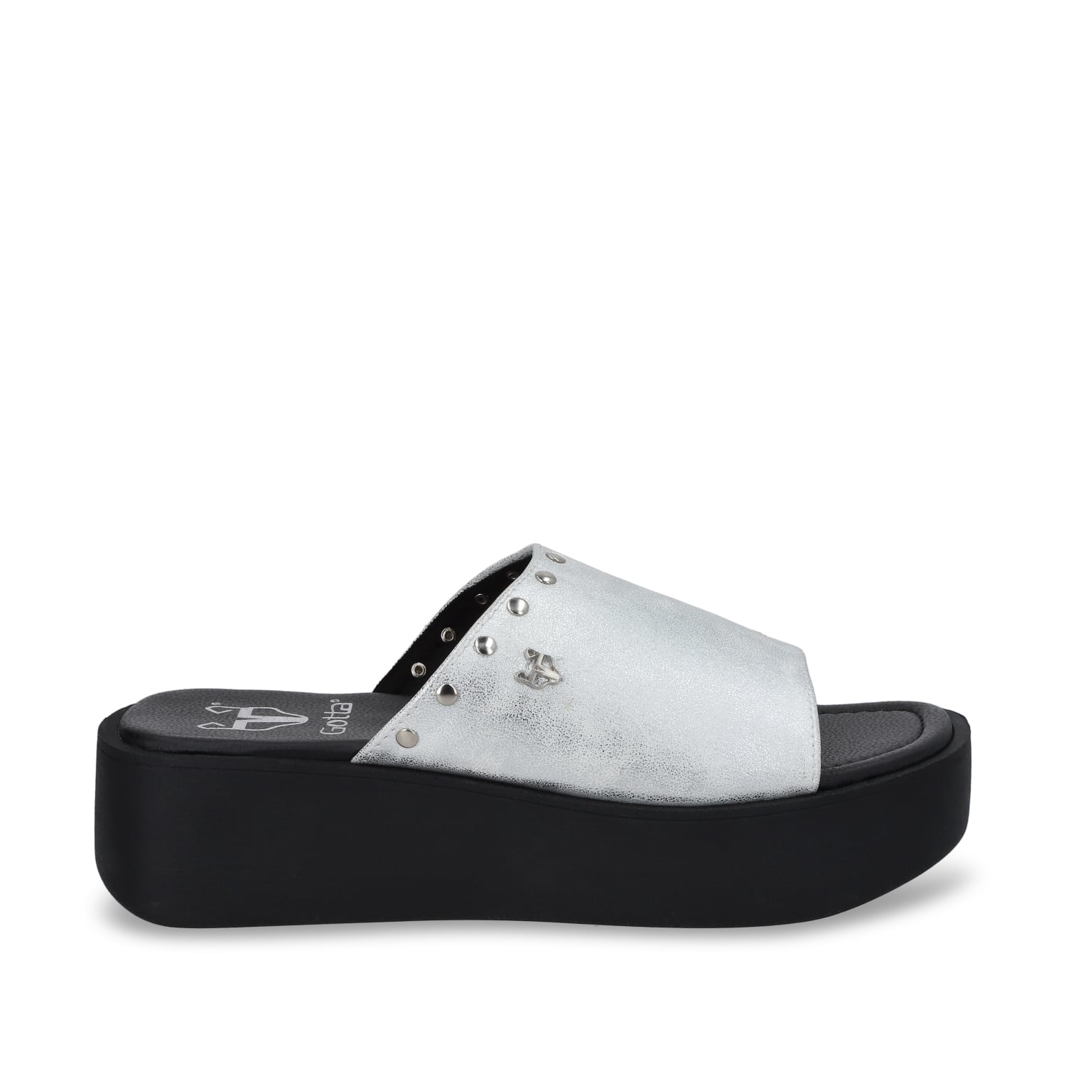 SANDALIAS MUJER GOTTA PLATEADO PLATAFORMA 53730 - 1